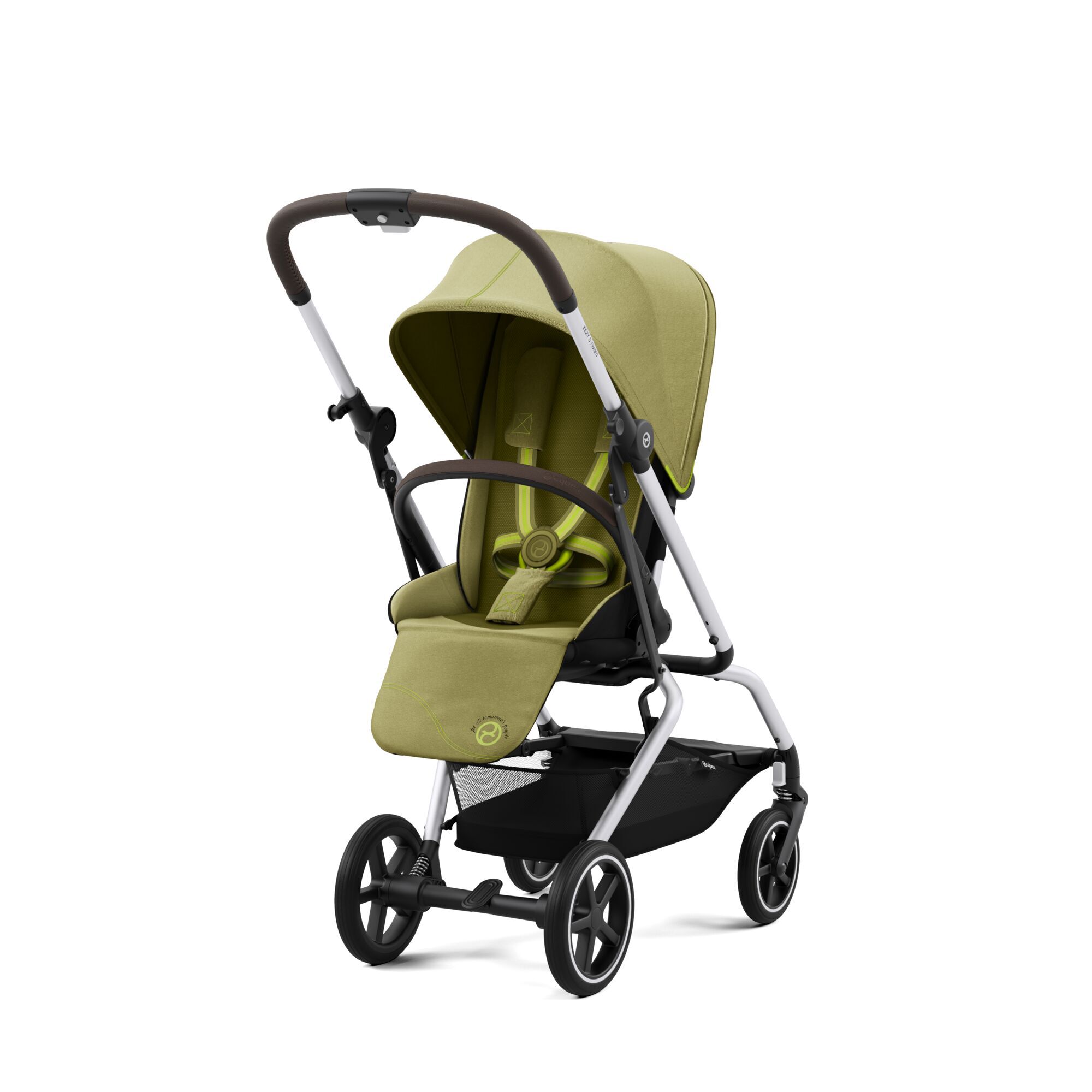 CYBEX Eezy S Twist+2 2023 - Nature Green in Nature Green (Silver Frame) large-cybex-gb image number 1