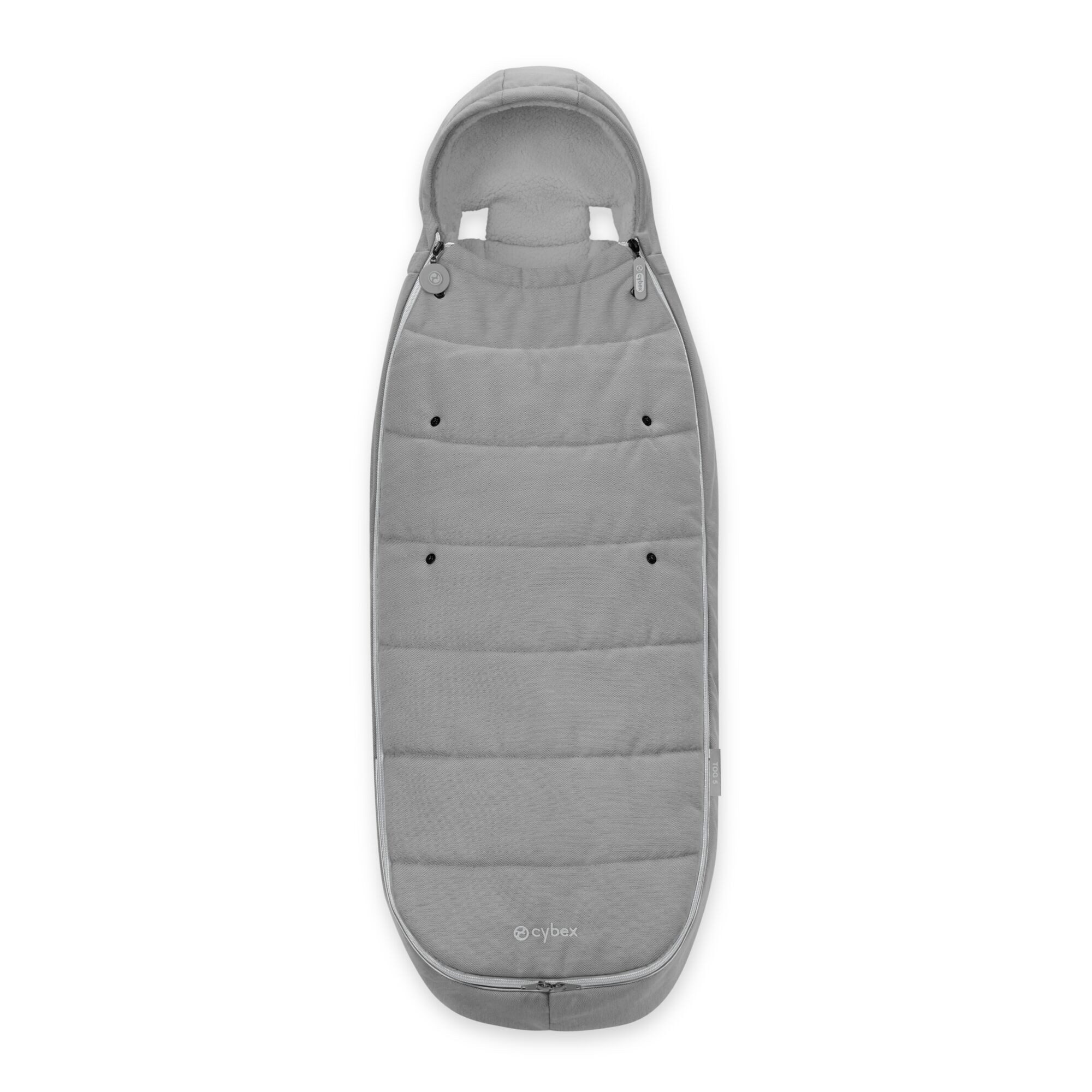 CYBEX Gold Footmuff - Grey in Grey large-cybex-row image number 1