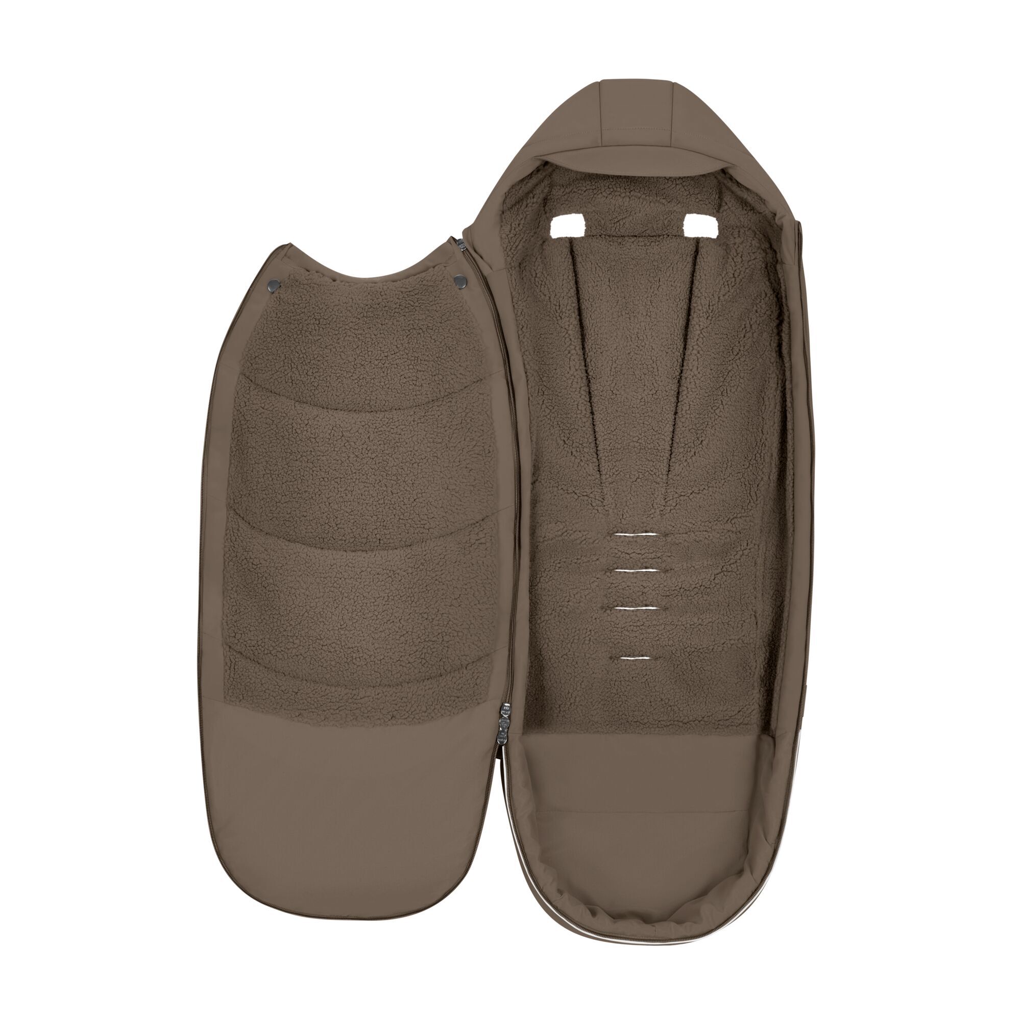CYBEX Platinum Footmuff - Coconut Brown in Coconut Brown large-cybex-neu image number 3