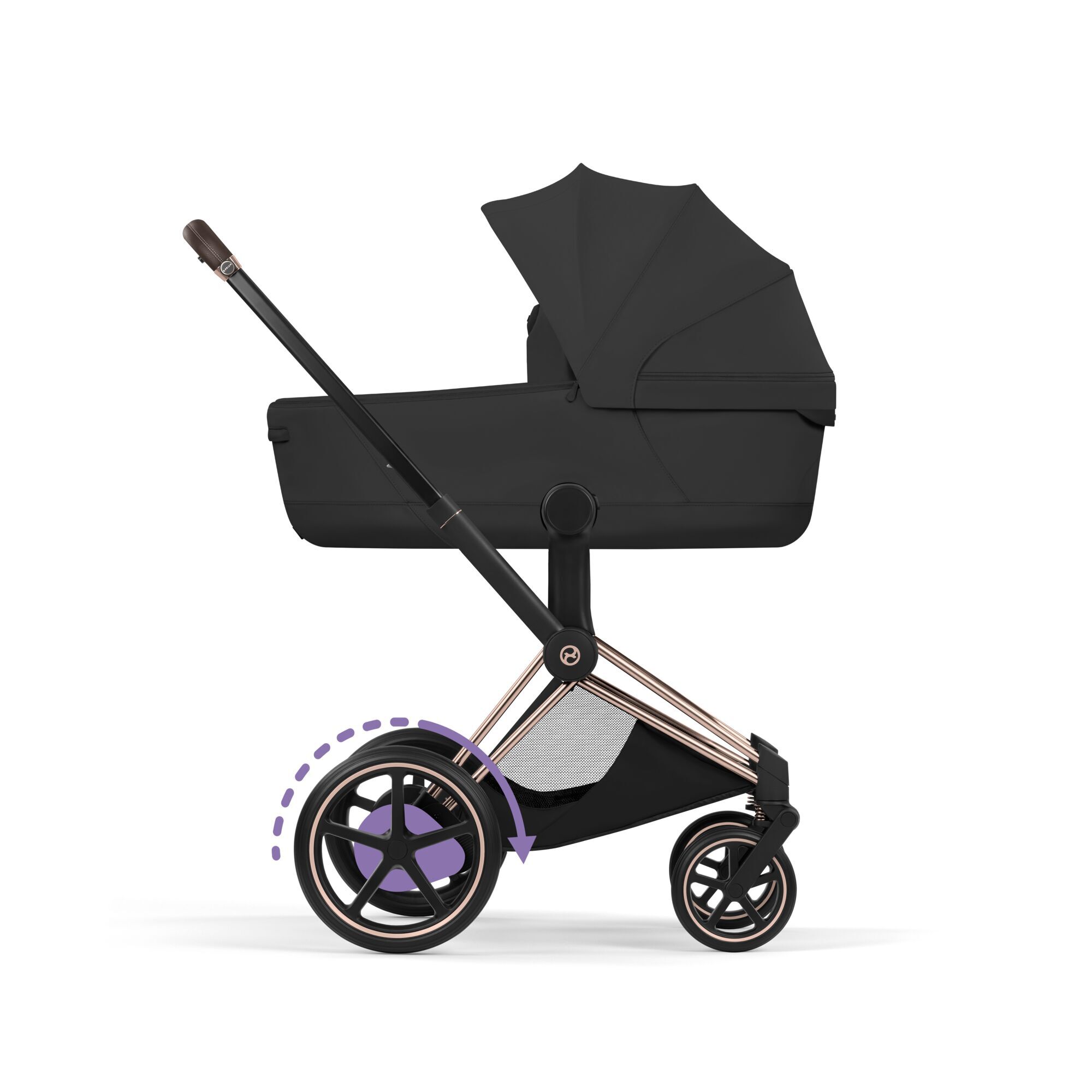 CYBEX e-Priam Frame - Style Collection - Rosegold in Rosegold large-cybex-neu Bild 5