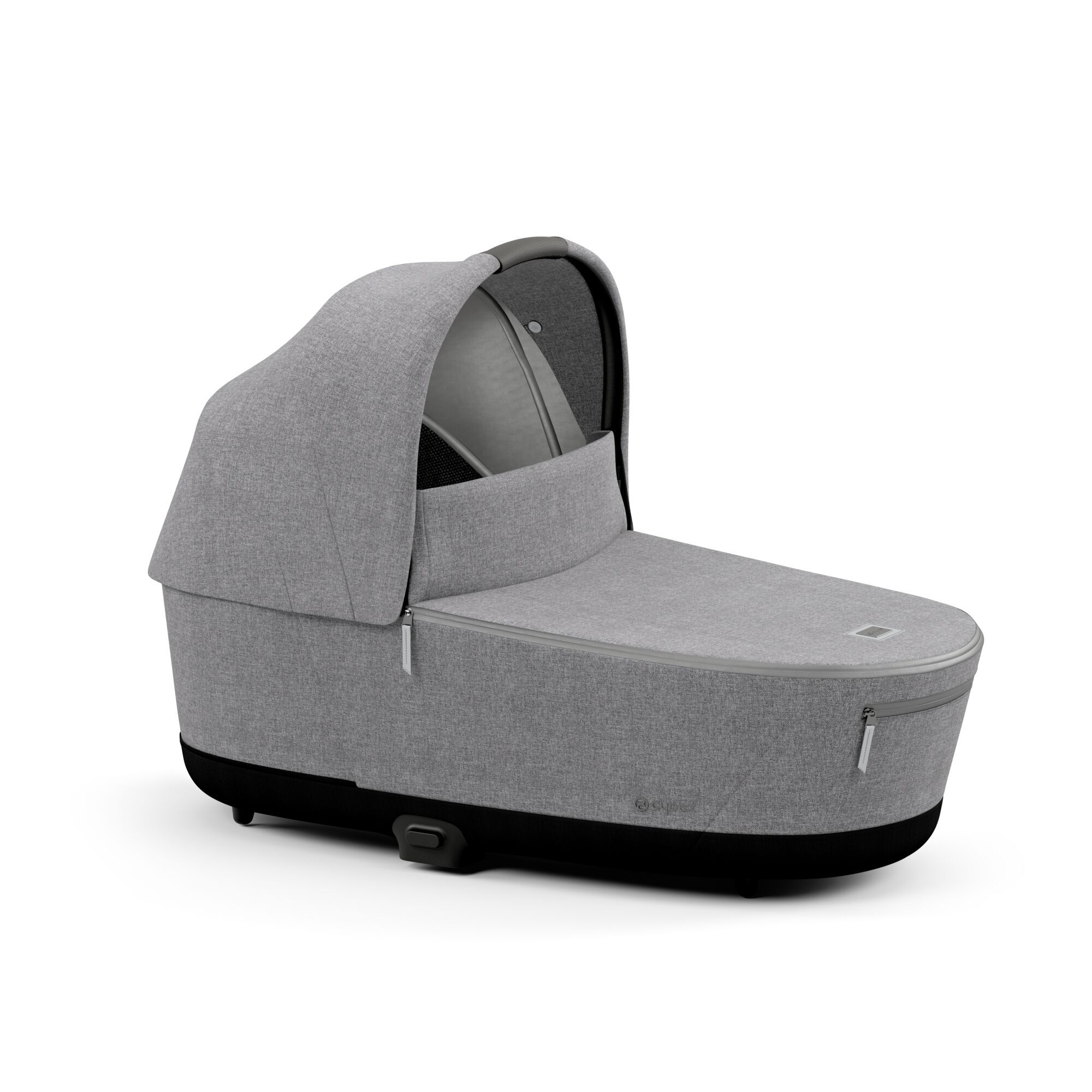 CYBEX Priam Lux Carry Cot - Manhattan Grey Plus in Manhattan Grey Plus large-cybex-au image number 1