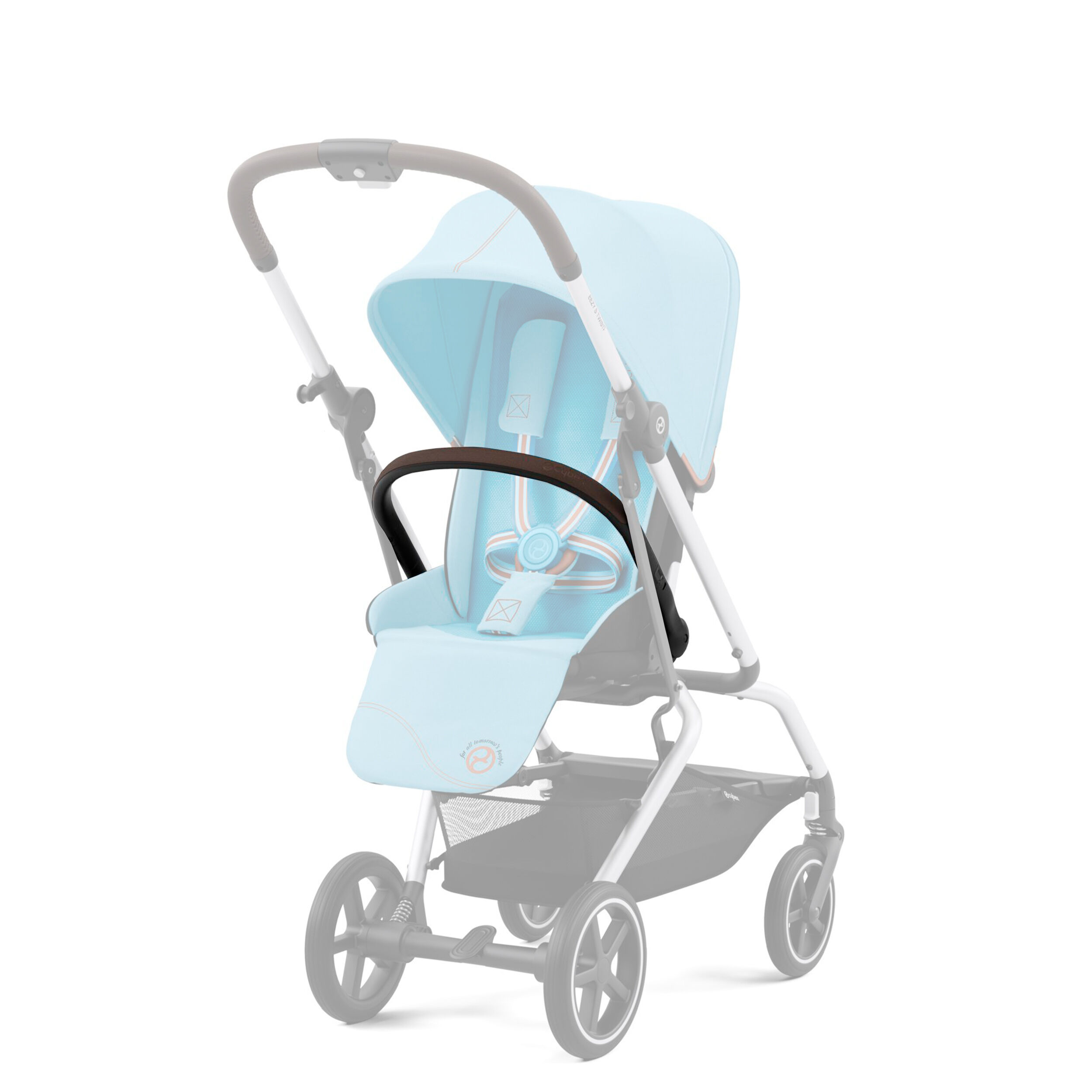 CYBEX Eezy S Twist Plus 2 Bumper Bar - Black in Black large-cybex-us image number 2