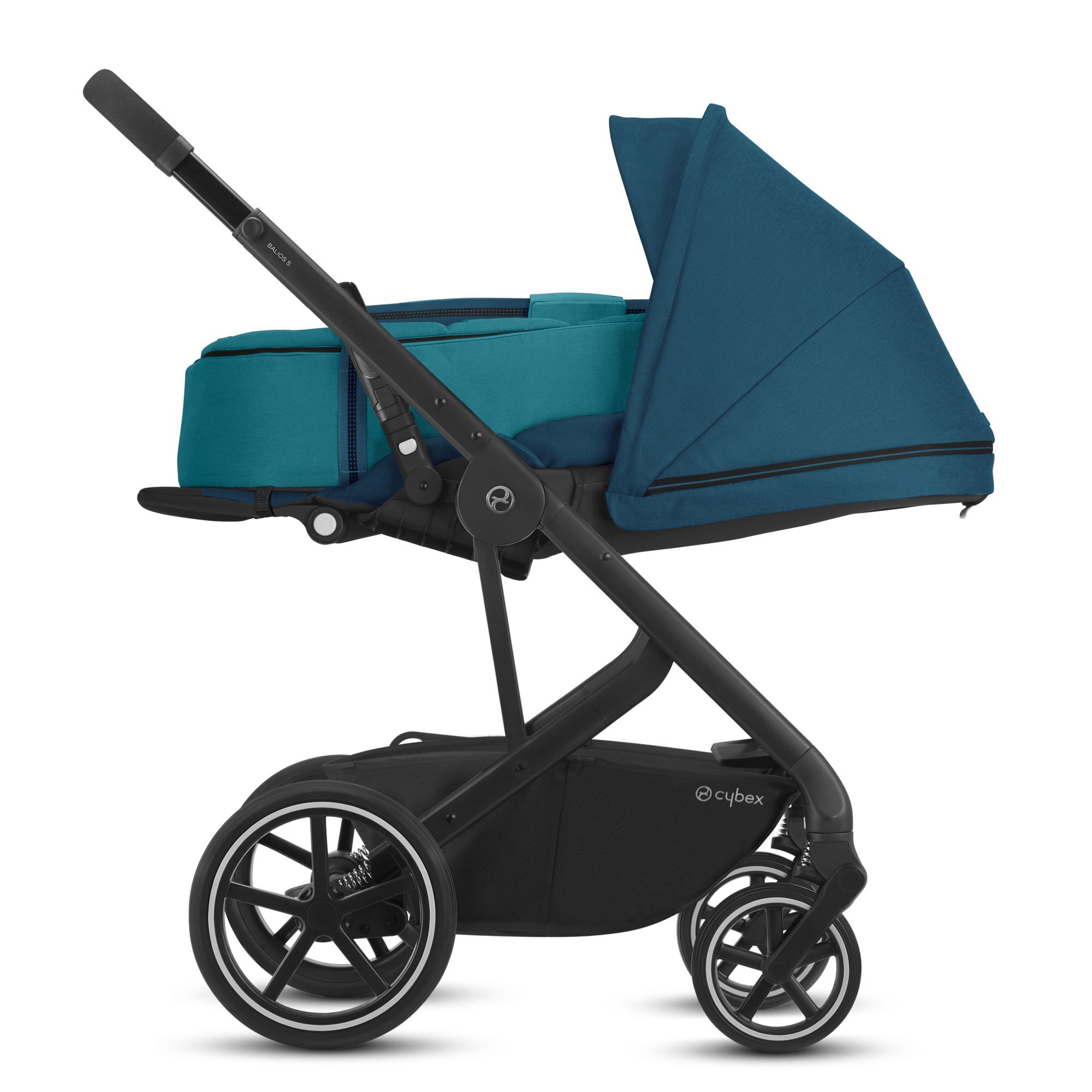 CYBEX Balios S Lux - River Blue (Black Frame) in River Blue (Black Frame) large-cybex-gb image number 4