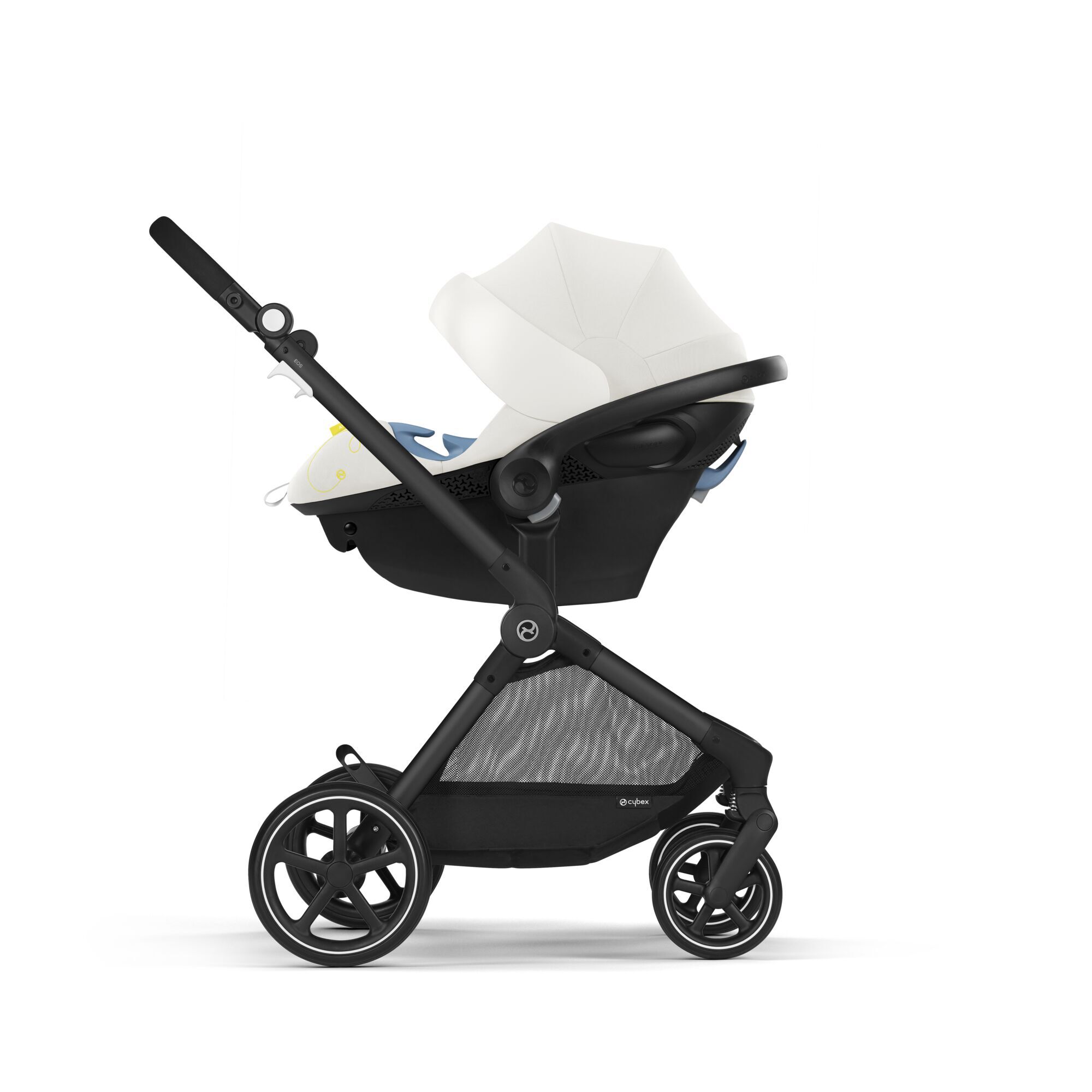 CYBEX Eos and Aton G Travel System - Seashell Beige in Seashell Beige (Black Frame) large-cybex-us image number 2