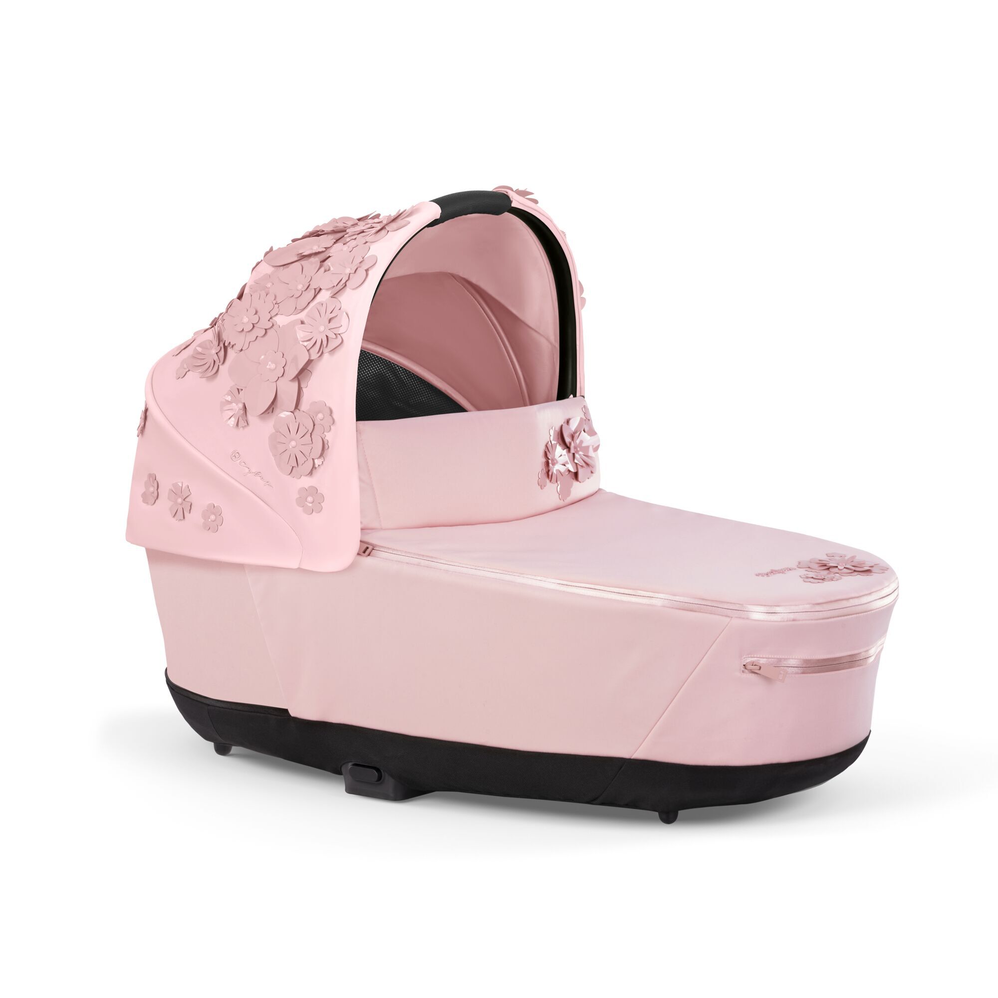 Priam Lux Carry Cot - Pale Blush