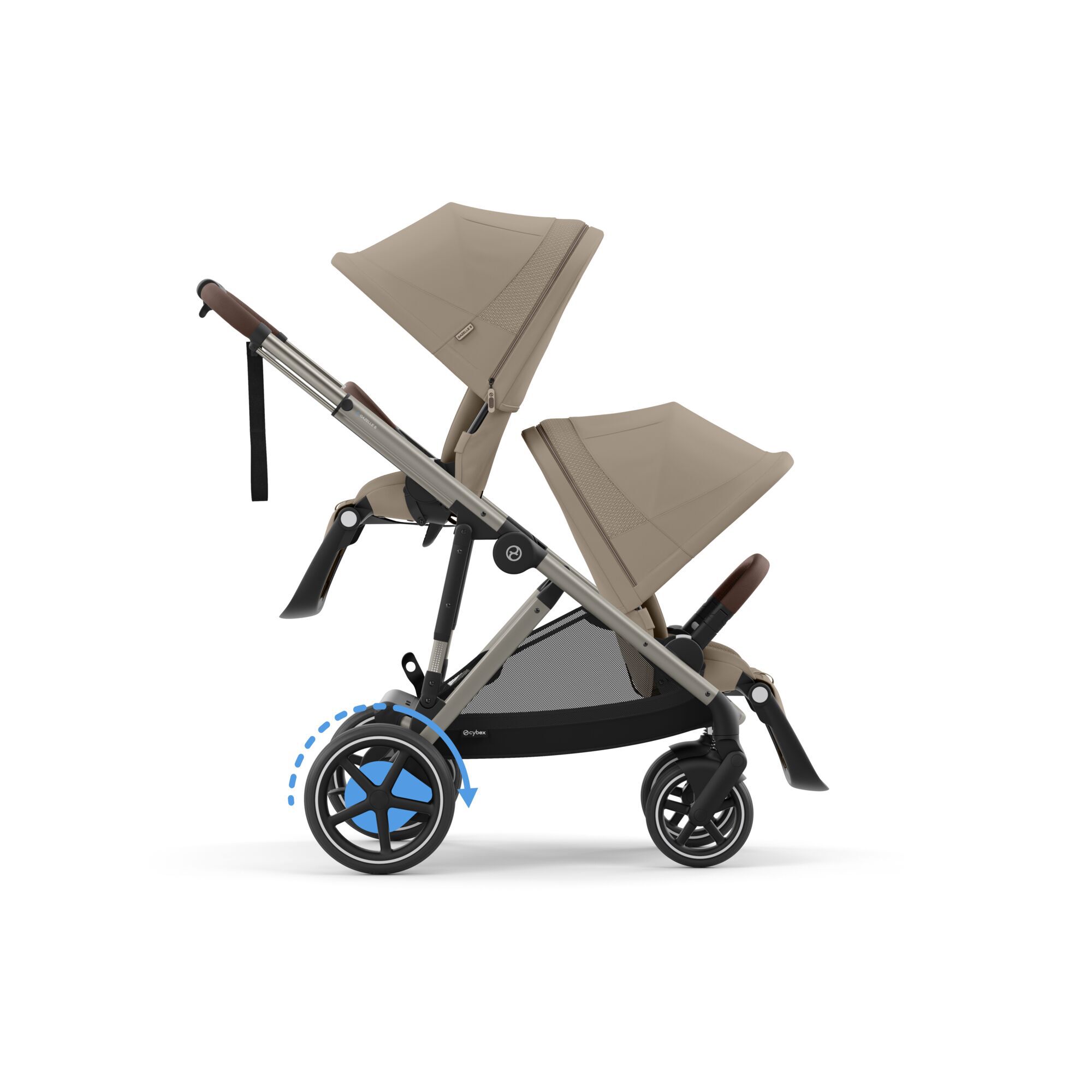 CYBEX e-Gazelle S - Almond Beige (Taupe Frame) in Almond Beige (Taupe Frame) large-cybex-imea image number 6