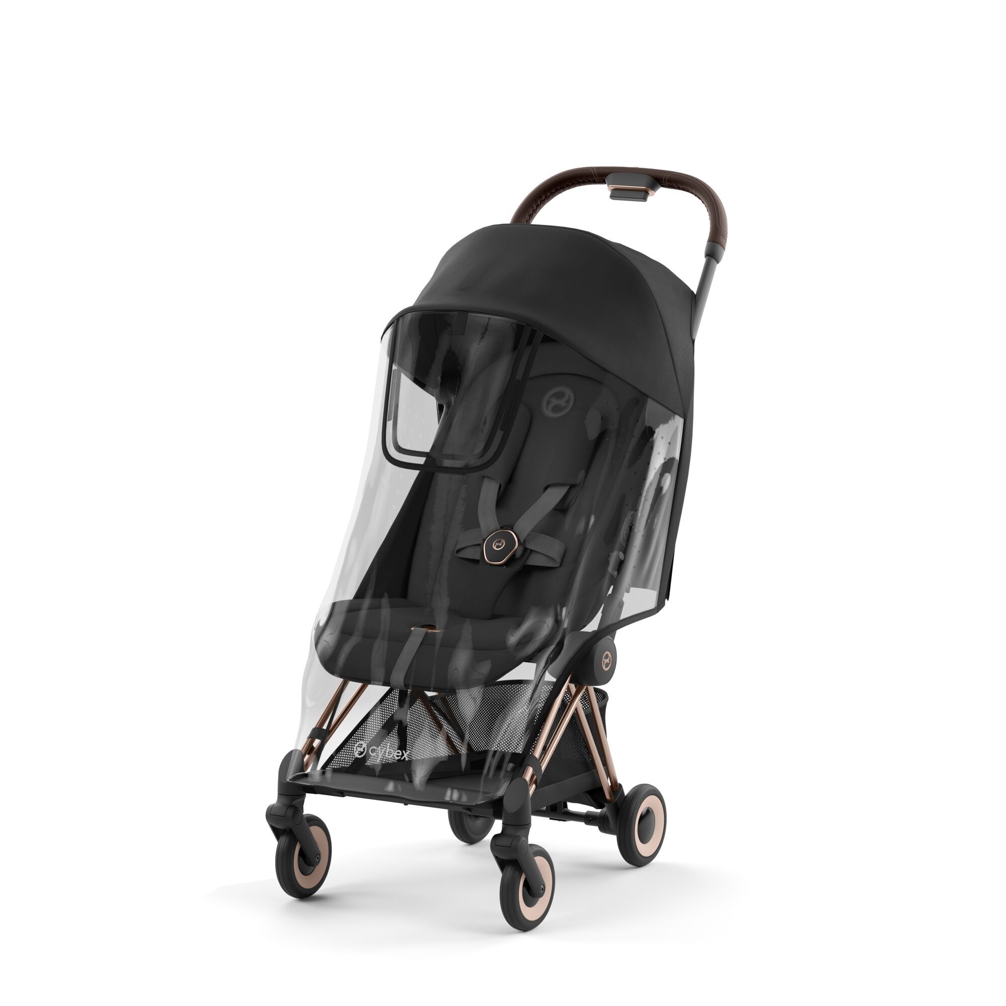 CYBEX Coya Rain Cover - Transparent in Transparent large-cybex-us image number 1