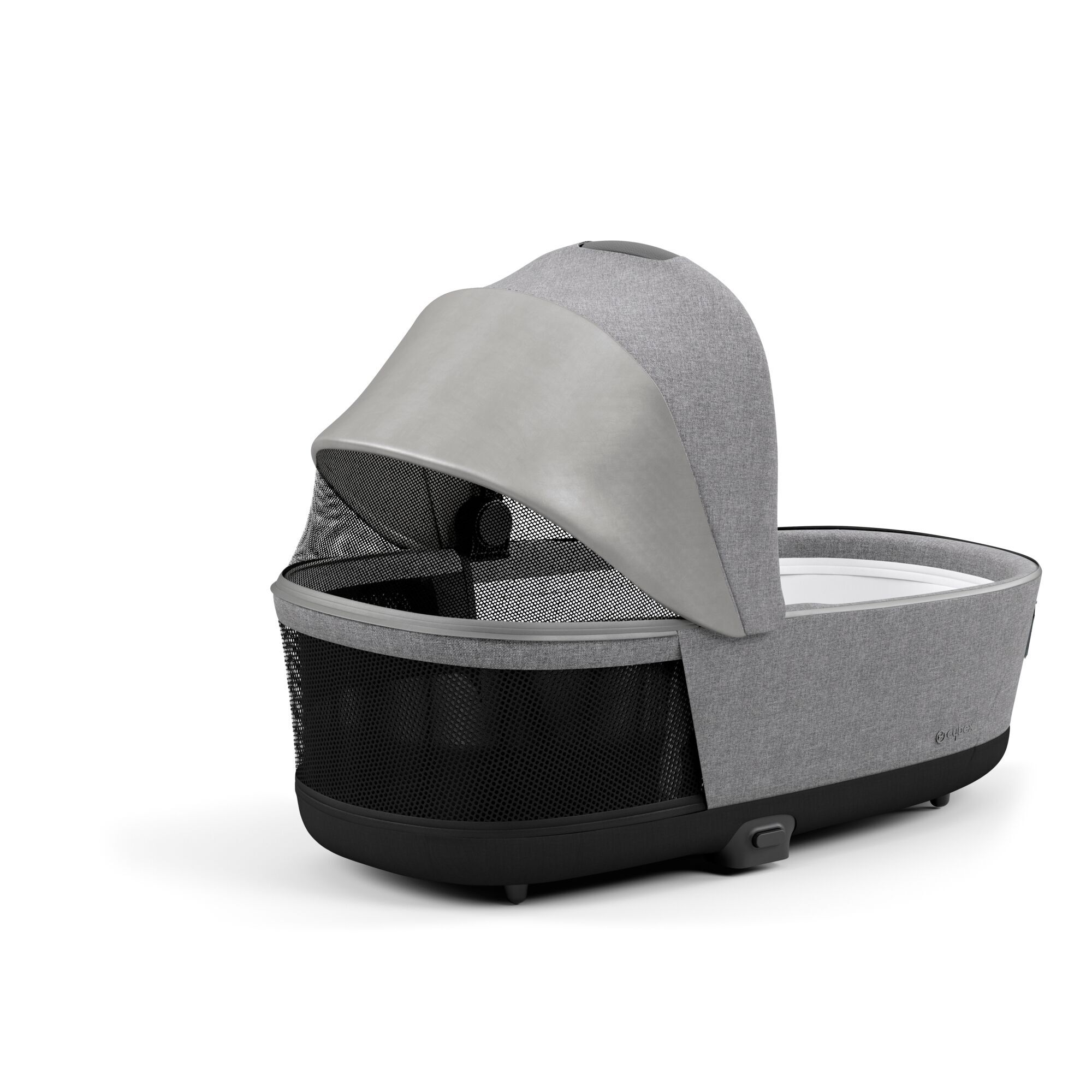 CYBEX Priam Lux Carry Cot - Manhattan Grey Plus in Manhattan Grey Plus large-cybex-au image number 5
