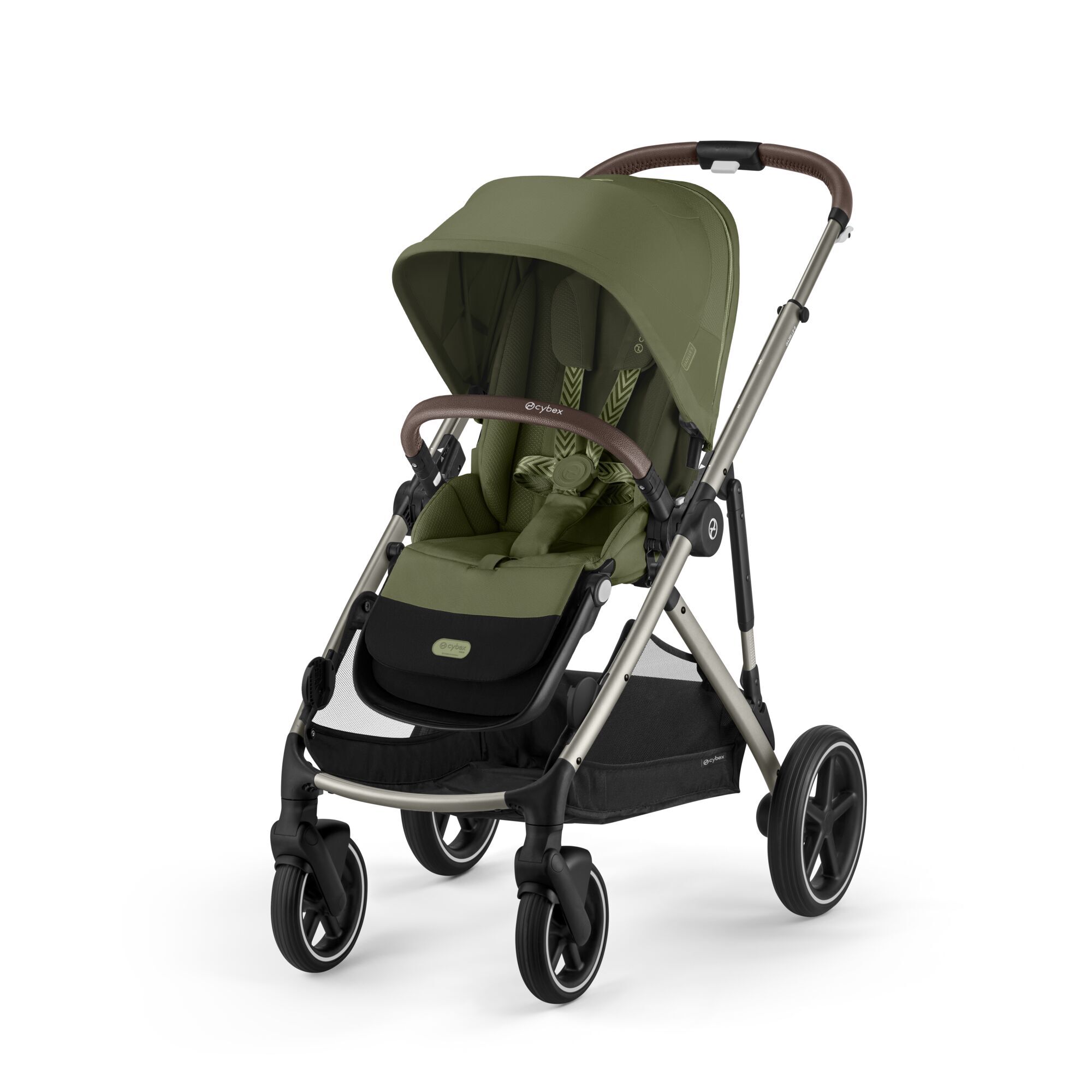 CYBEX Gazelle S - Moss Green in Moss Green (Taupe Frame) large-cybex-neu image number 5