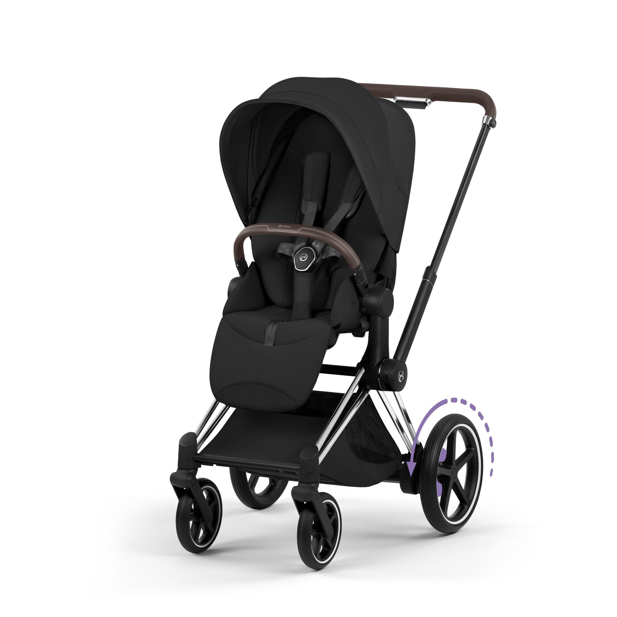 CYBEX e-Priam Frame - Style Collection - Chrome in Chrome large-cybex-neu Bild 4