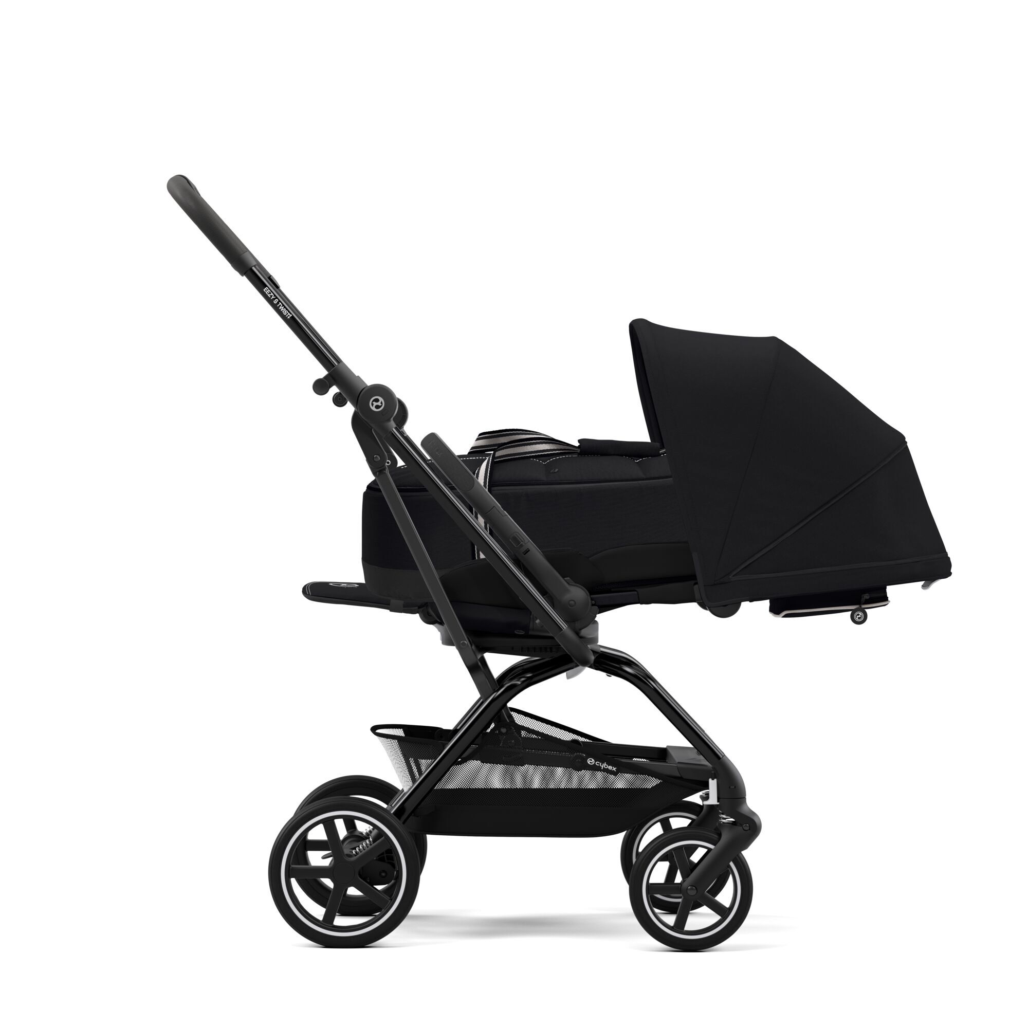 CYBEX Eezy S Twist+2 2023 - Moon Black (Black Frame) in Moon Black (Black Frame) large-cybex-gb image number 5