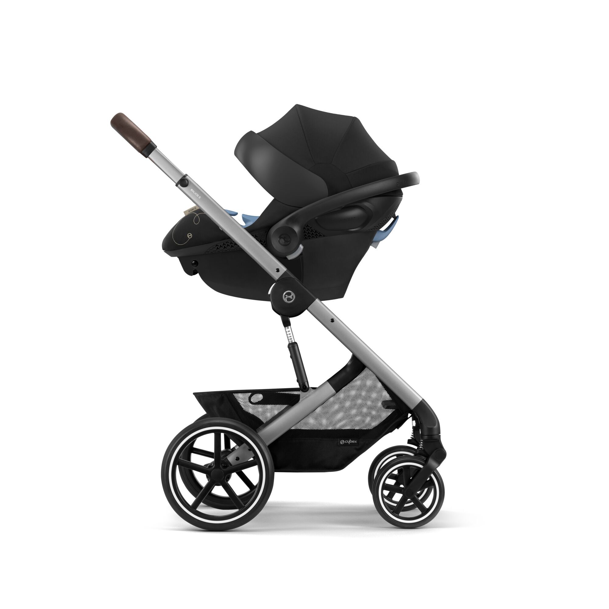 CYBEX Balios S Lux - Moon Black (Silver Frame) in Moon Black (Silver Frame) large-cybex-us