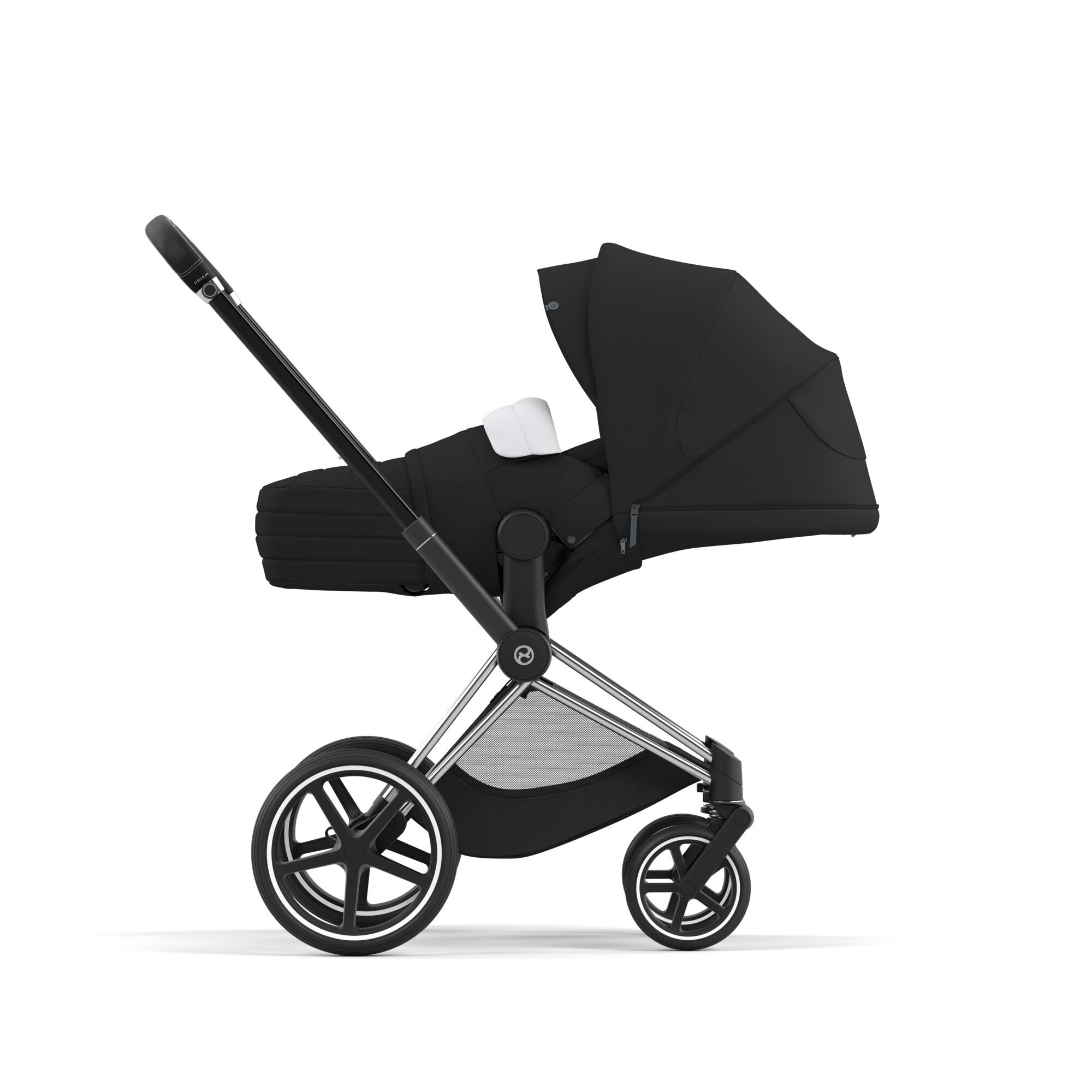 CYBEX Priam Frame - Chrome With Black Details in Chrome With Black Details large-cybex-au image number 7