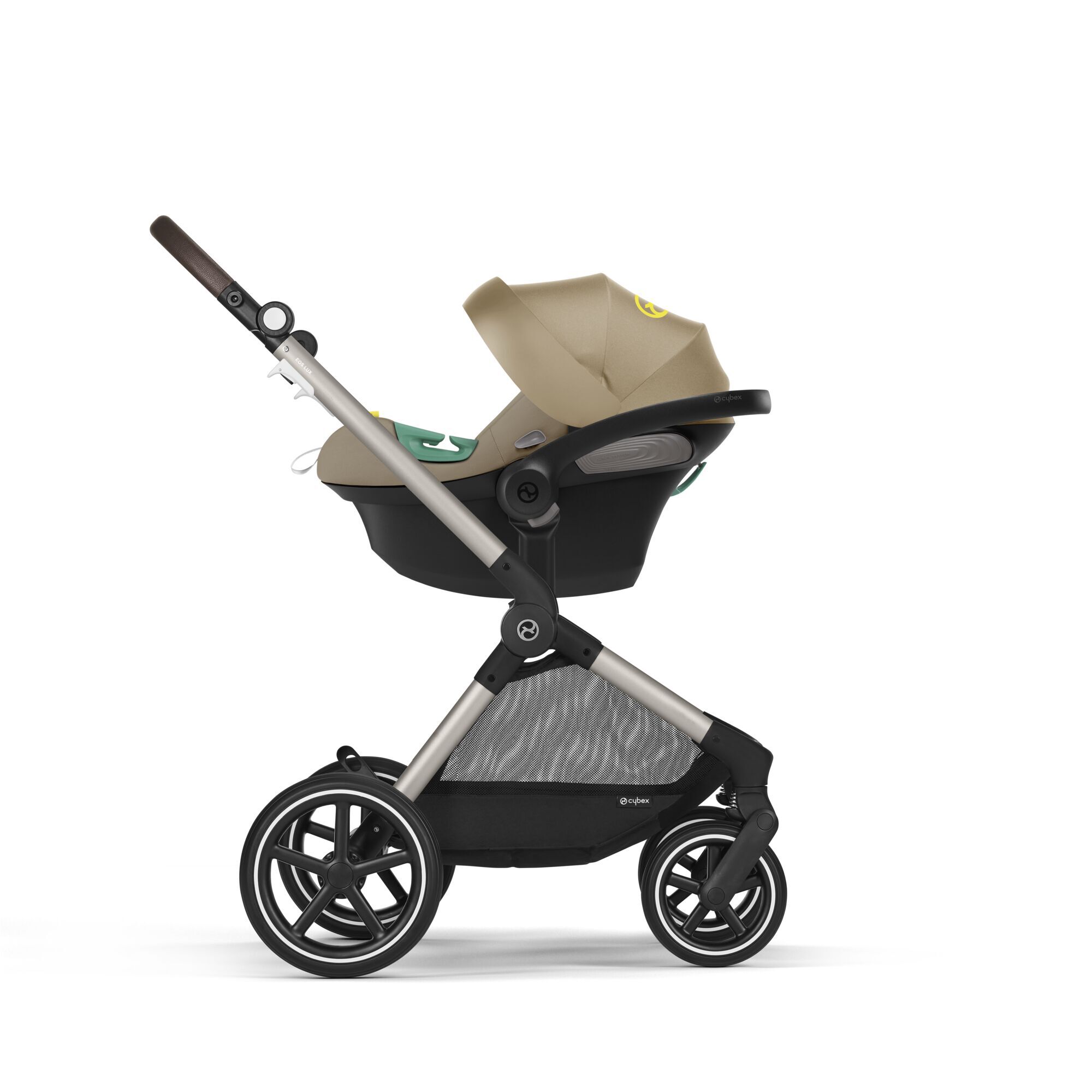 CYBEX Eos Lux - Seashell Beige in Seashell Beige (Taupe Frame) large-cybex-us image number 3