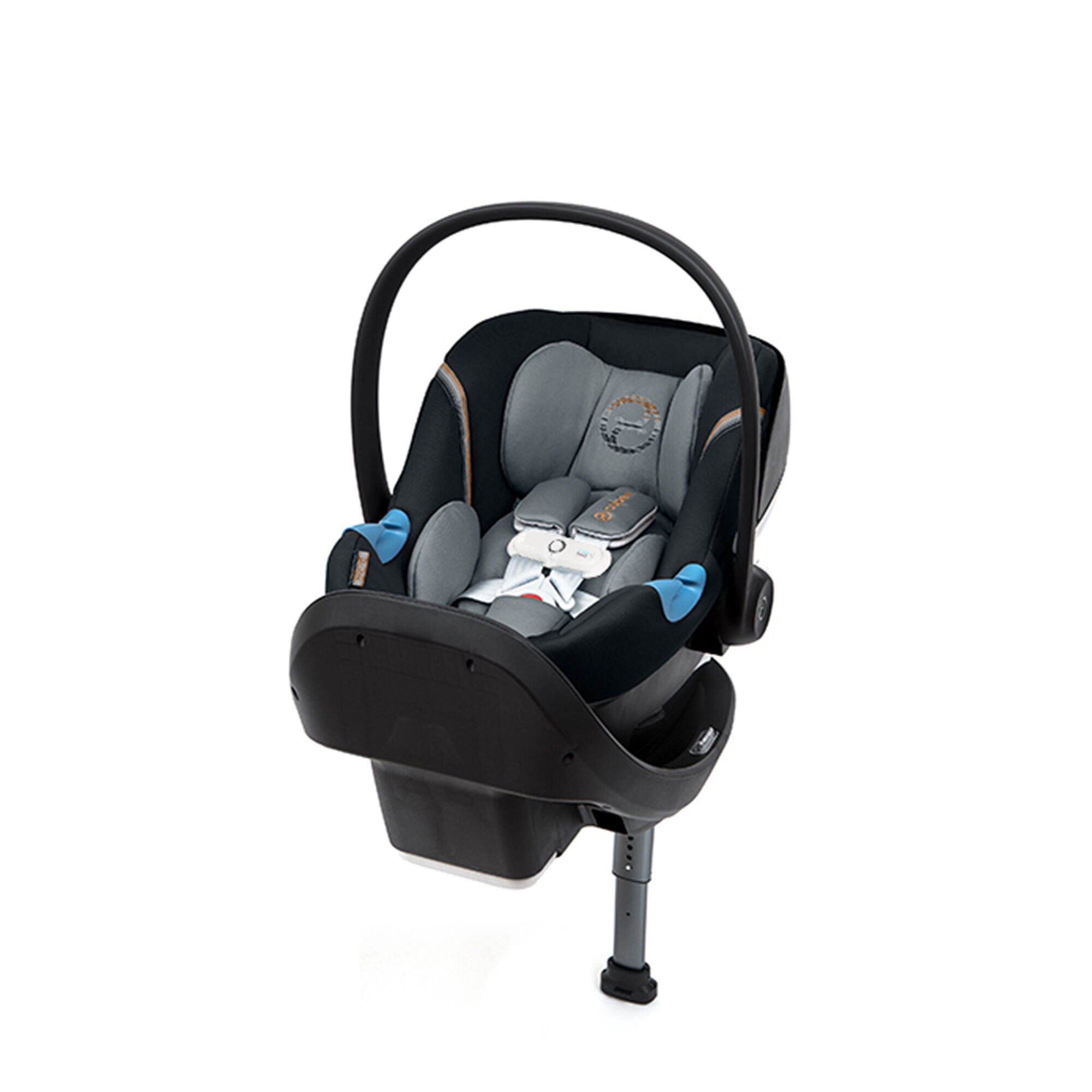 CYBEX Aton M SensorSafe SafeLock Base - Pepper Black in Pepper Black large-cybex-us image number 1