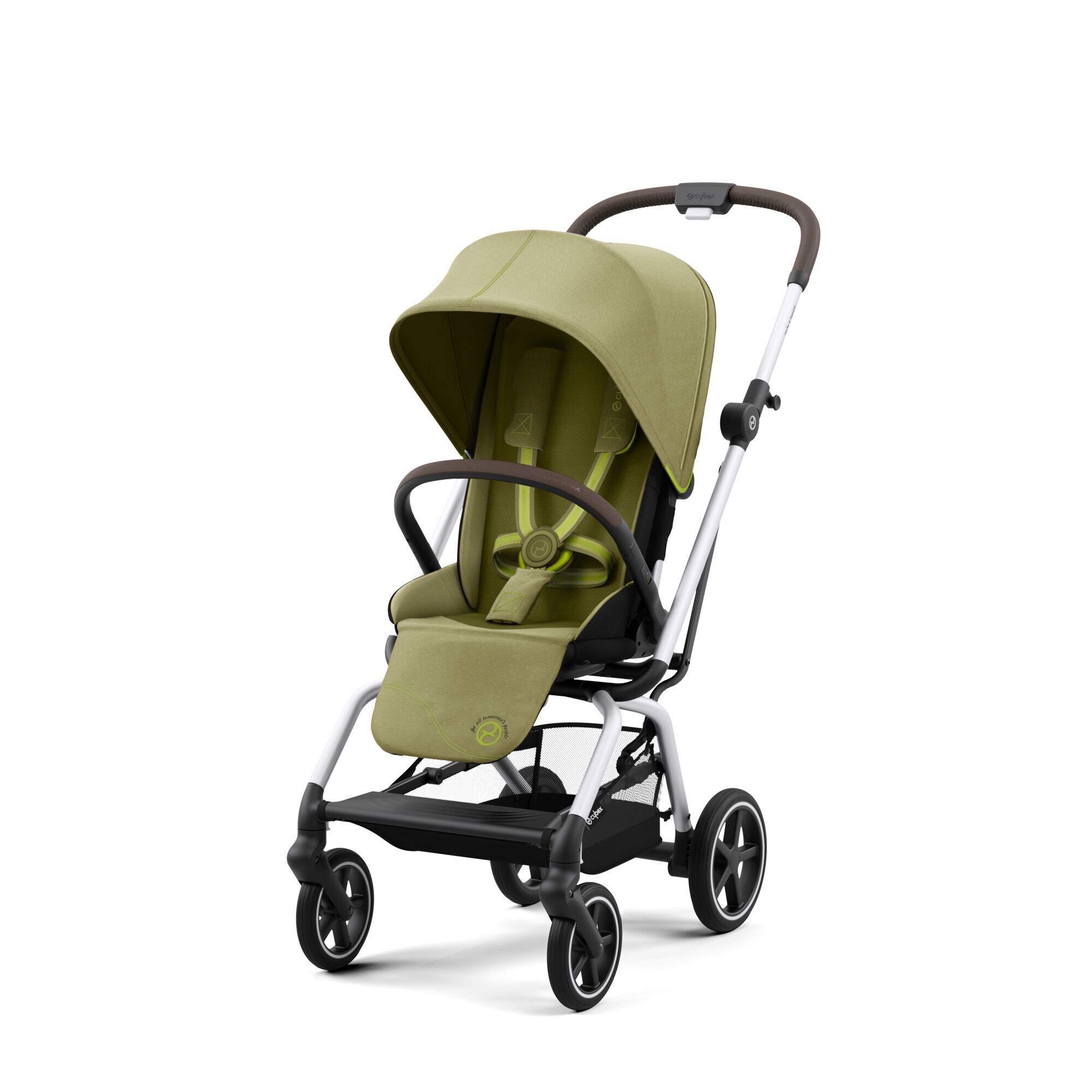 CYBEX Eezy S Twist+2 2023 - Nature Green in Nature Green (Silver Frame) large-cybex-gb image number 2