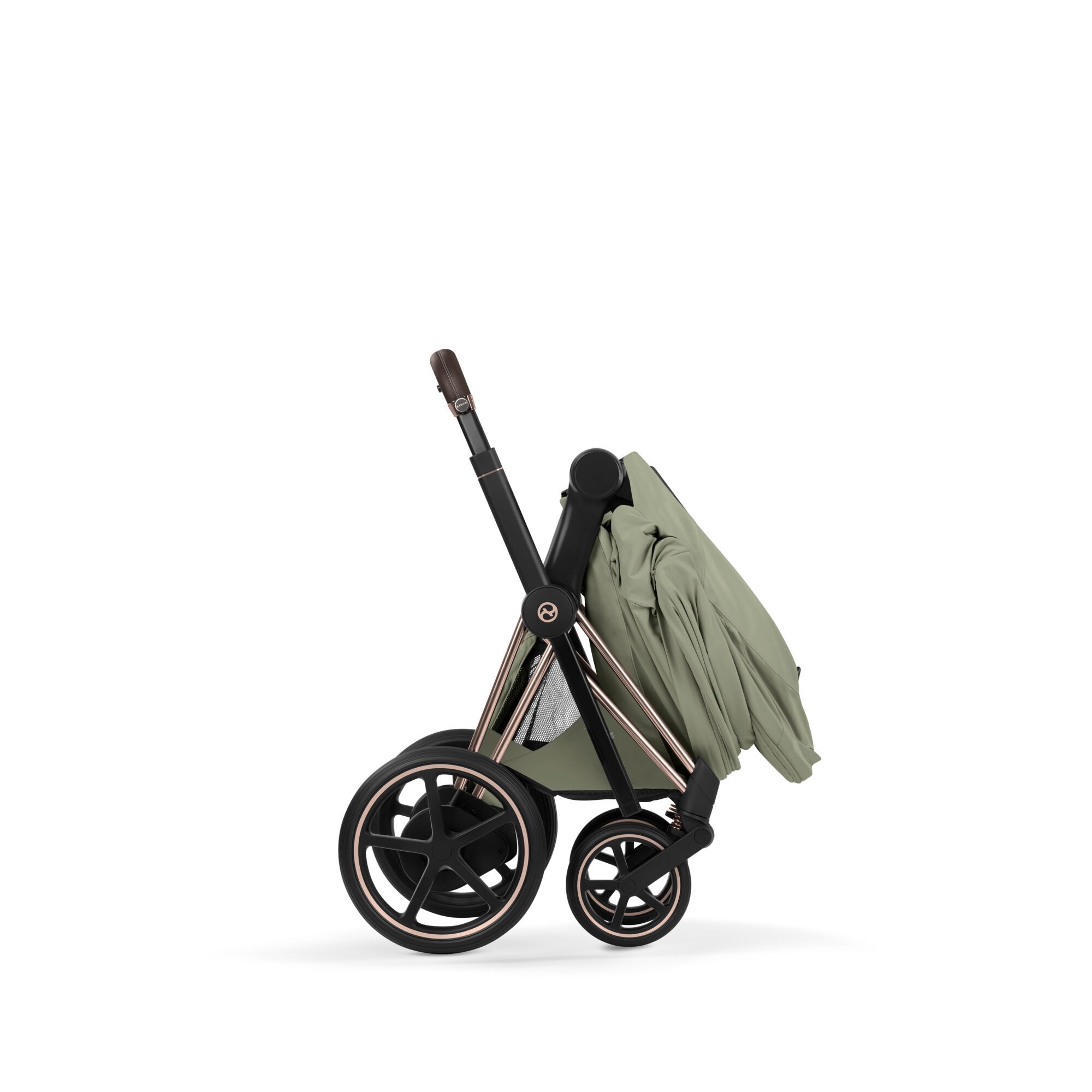 CYBEX Priam Fold Lux Carry Cot - Style Collection - Sage Green in Sage Green large-cybex-neu afbeelding nummer 6