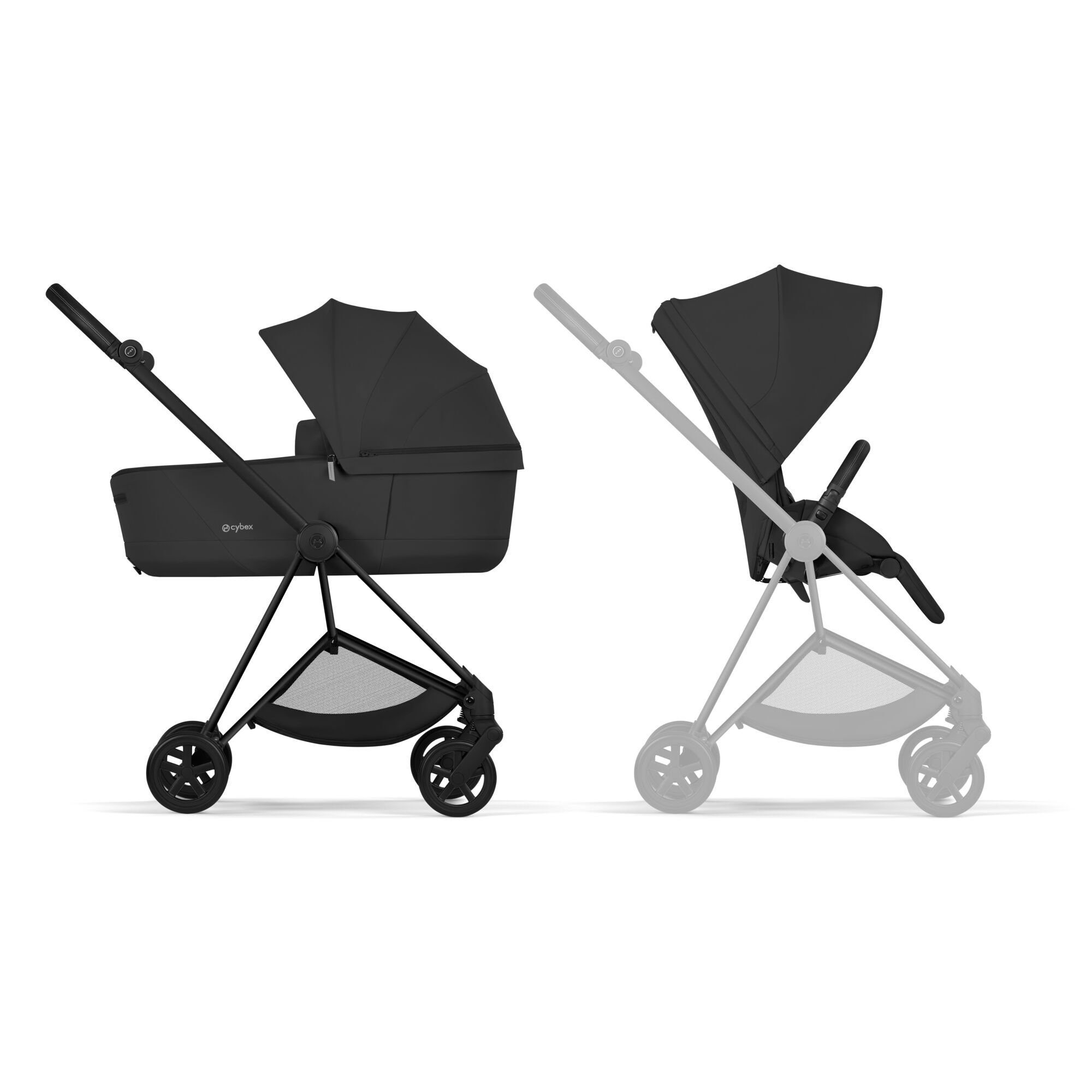 CYBEX Mios Bundle - Sepia Black (Matt Black Frame) in Sepia Black (Matt Black Frame) large-cybex-neu image number 2