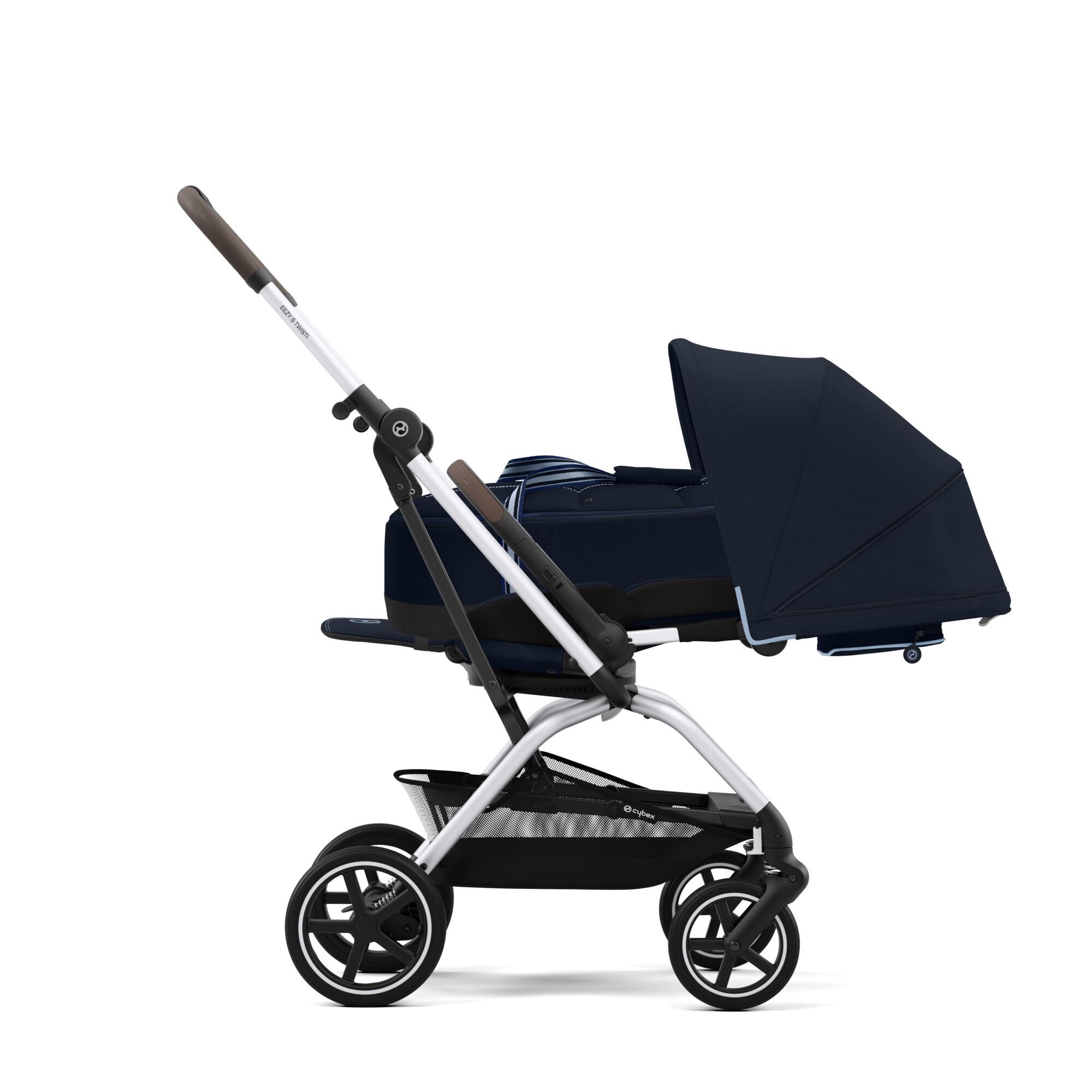 CYBEX Eezy S Twist+2 - Ocean Blue (Silver Frame) in Ocean Blue (Silver Frame) large-cybex-cn image number 5