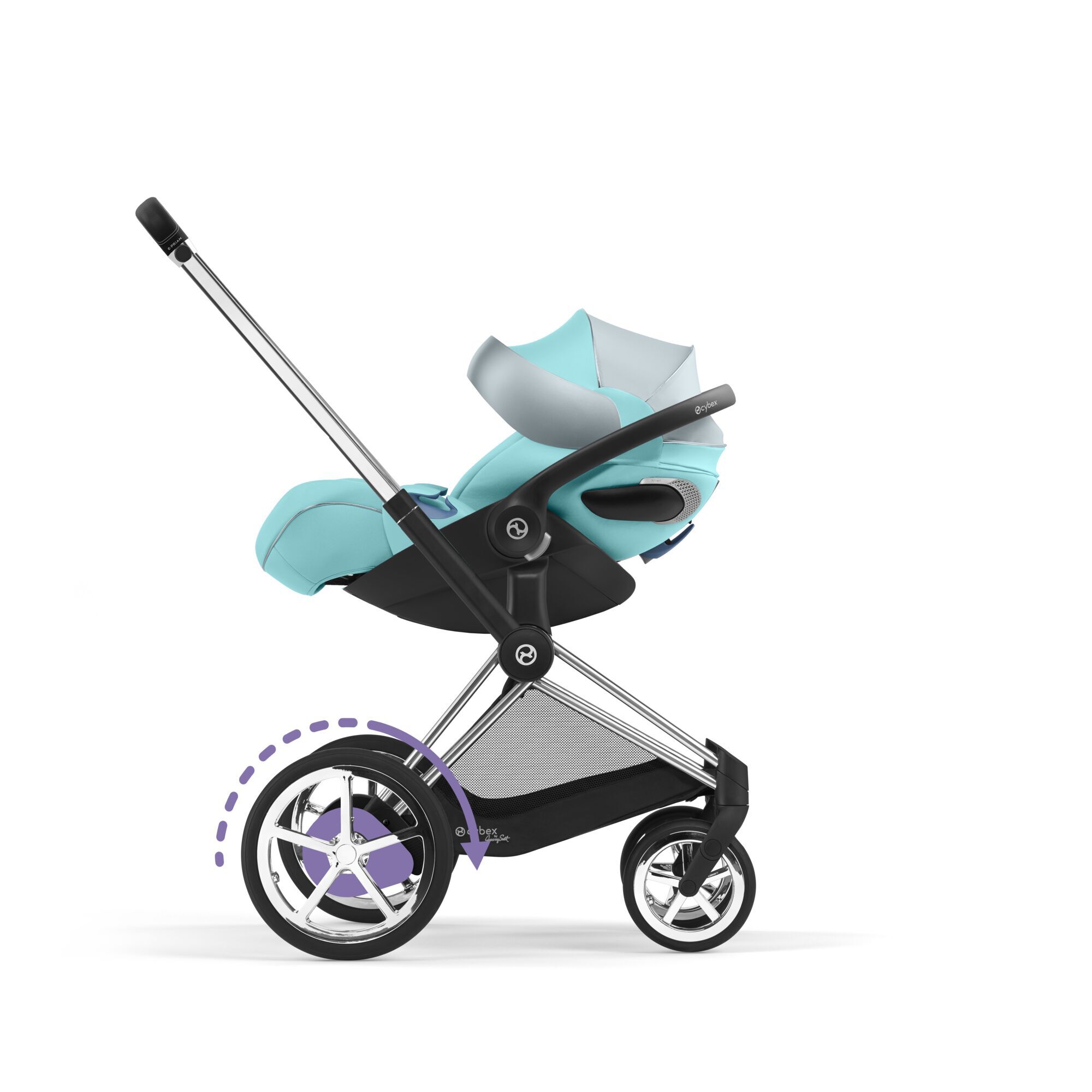 CYBEX e-Priam Jeremy Scott - Car in Car large-cybex-us image number 4