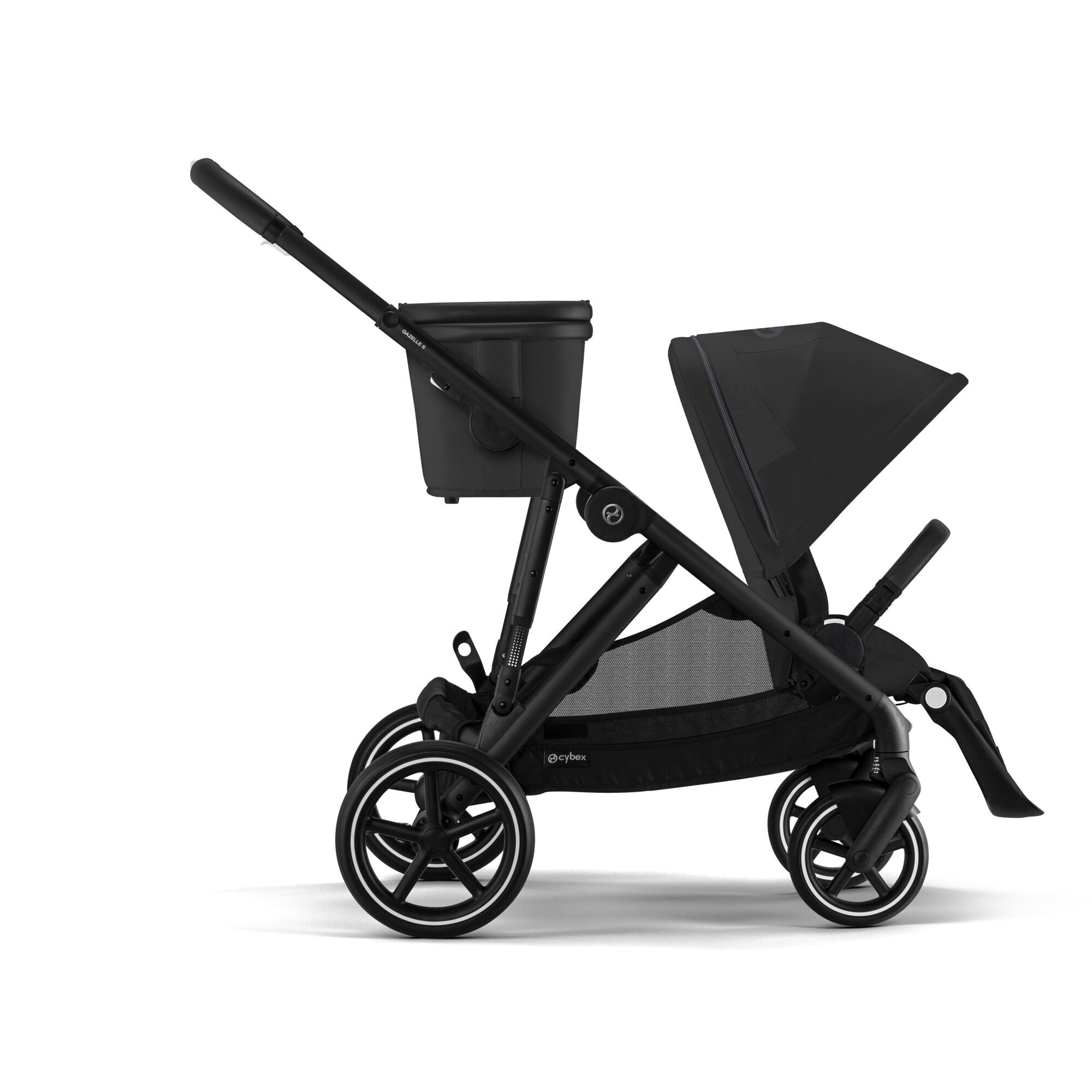 CYBEX Gazelle S - Moon Black (Black Frame) in Moon Black (Black Frame) large-cybex-au image number 1