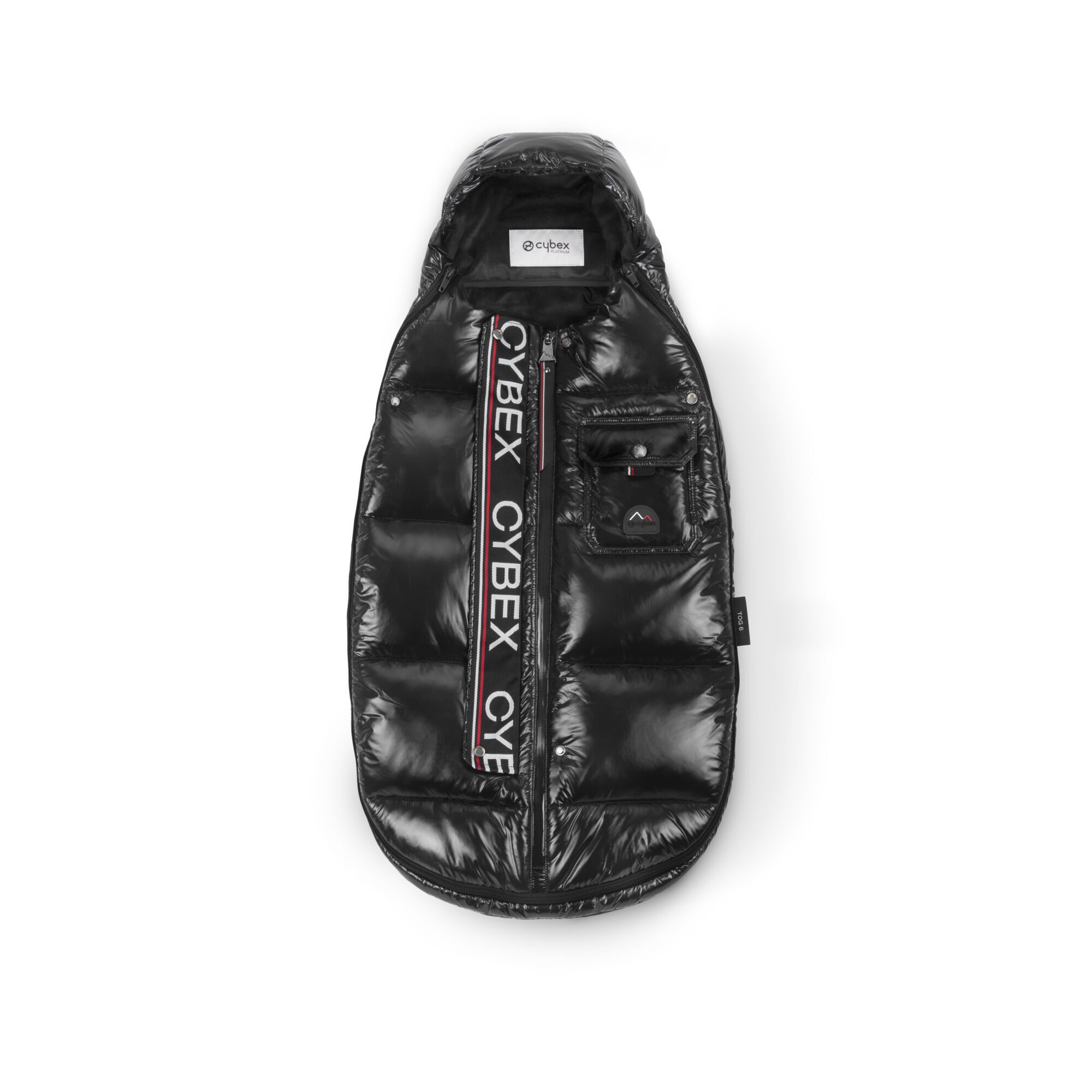 CYBEX Platinum Winter Footmuff Mini - Deep Black in Deep Black large-cybex-neu image number 1