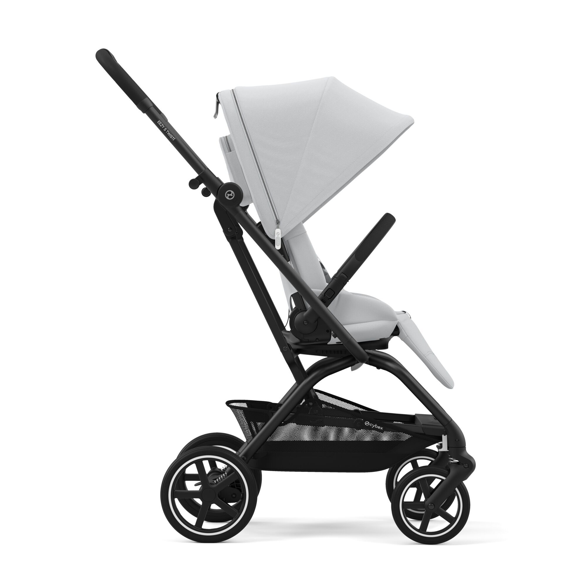 CYBEX Eezy S Twist+2 - Fog Grey (Black Frame) in Fog Grey (Black Frame) large-cybex-gb image number 3