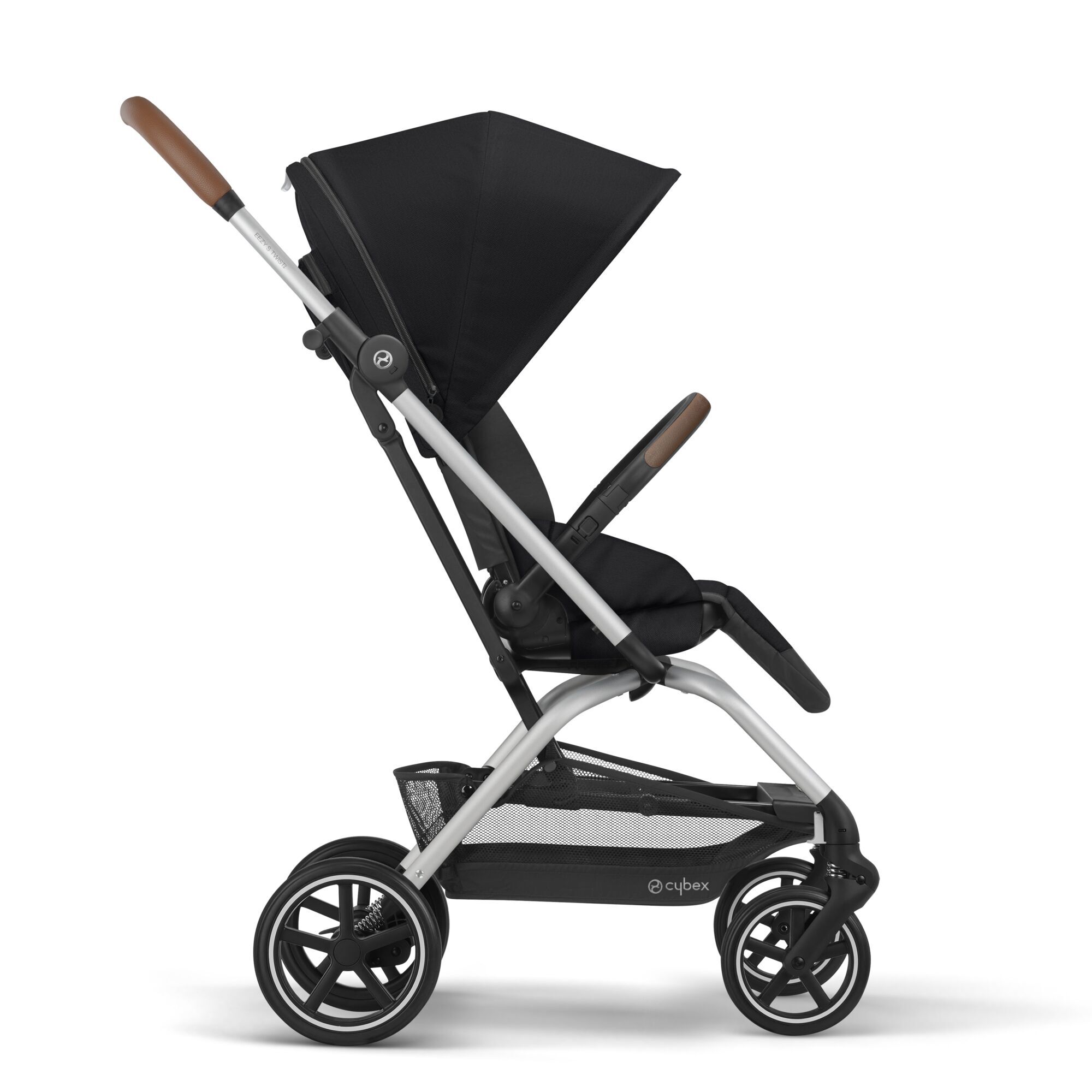 CYBEX Eezy S Twist+2 - Deep Black (Silberner  Rahmen) in Deep Black (Silver Frame) large-cybex-neu Bild 2