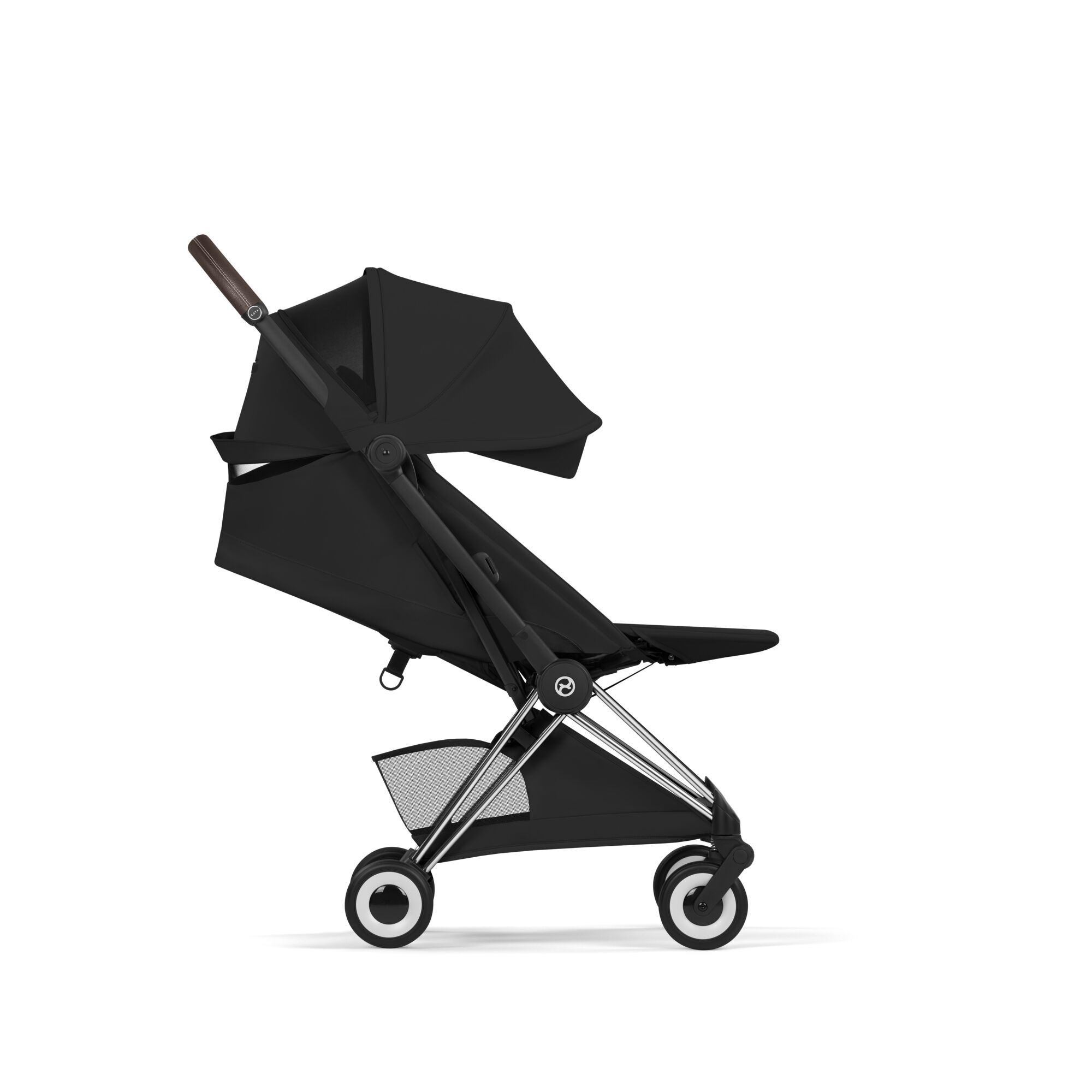 CYBEX Coya - Style Collection - Sepia Black (Chrome Frame) in Sepia Black (Chrome Frame) large-cybex-us image number 4