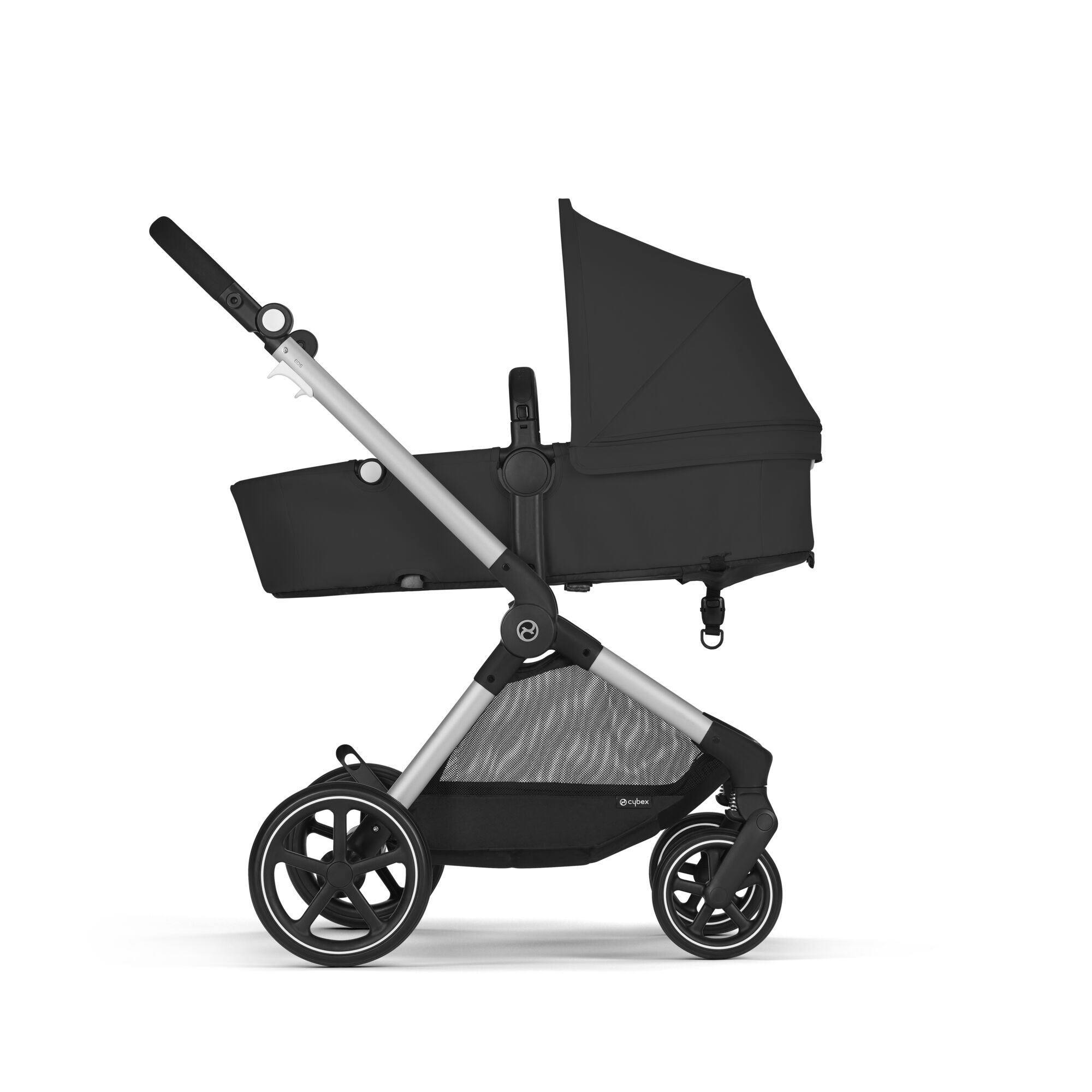 CYBEX Eos Travel System - Moon Black (Silver Frame) in Moon Black (Silver Frame) large-cybex-us image number 3