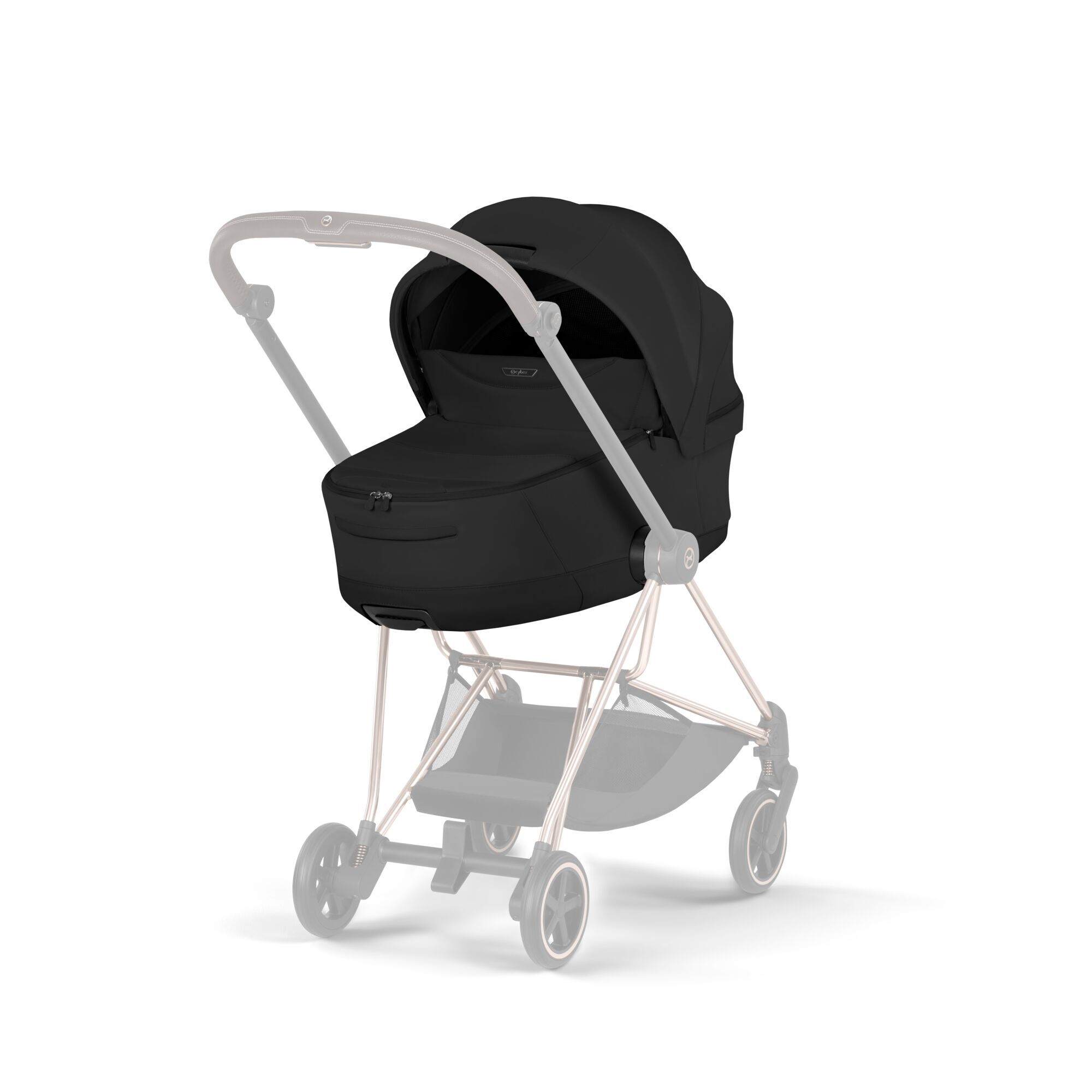 CYBEX Mios Fold Lux Carry Cot Style - Sepia Black in Sepia Black large-cybex-us image number 6