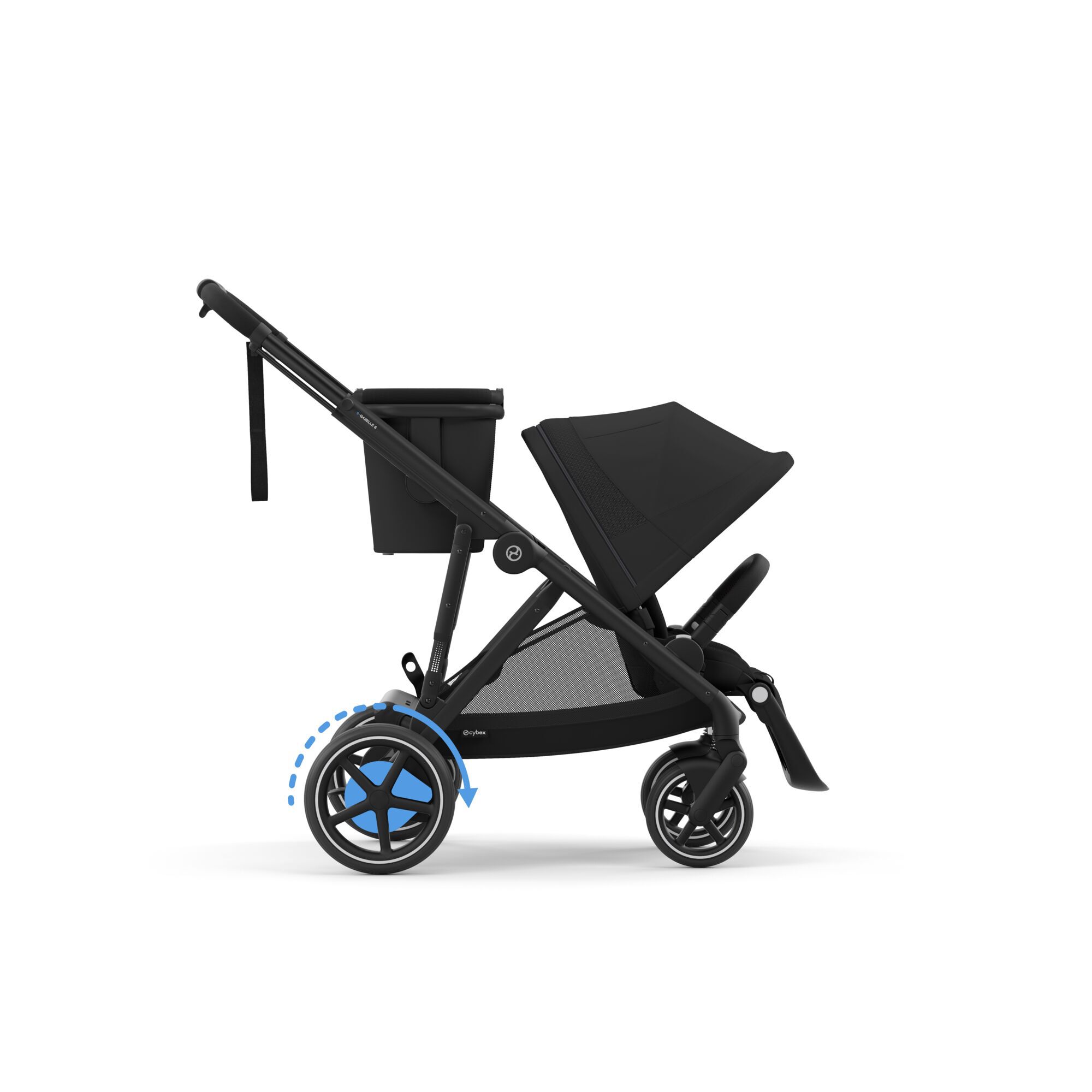CYBEX e-Gazelle&nbsp;S&nbsp;&ndash; Moon Black (r&aacute;m v&nbsp;barvě Black) in Moon Black (Black Frame) large-cybex-neu č&iacute;slo sn&iacute;mku 1