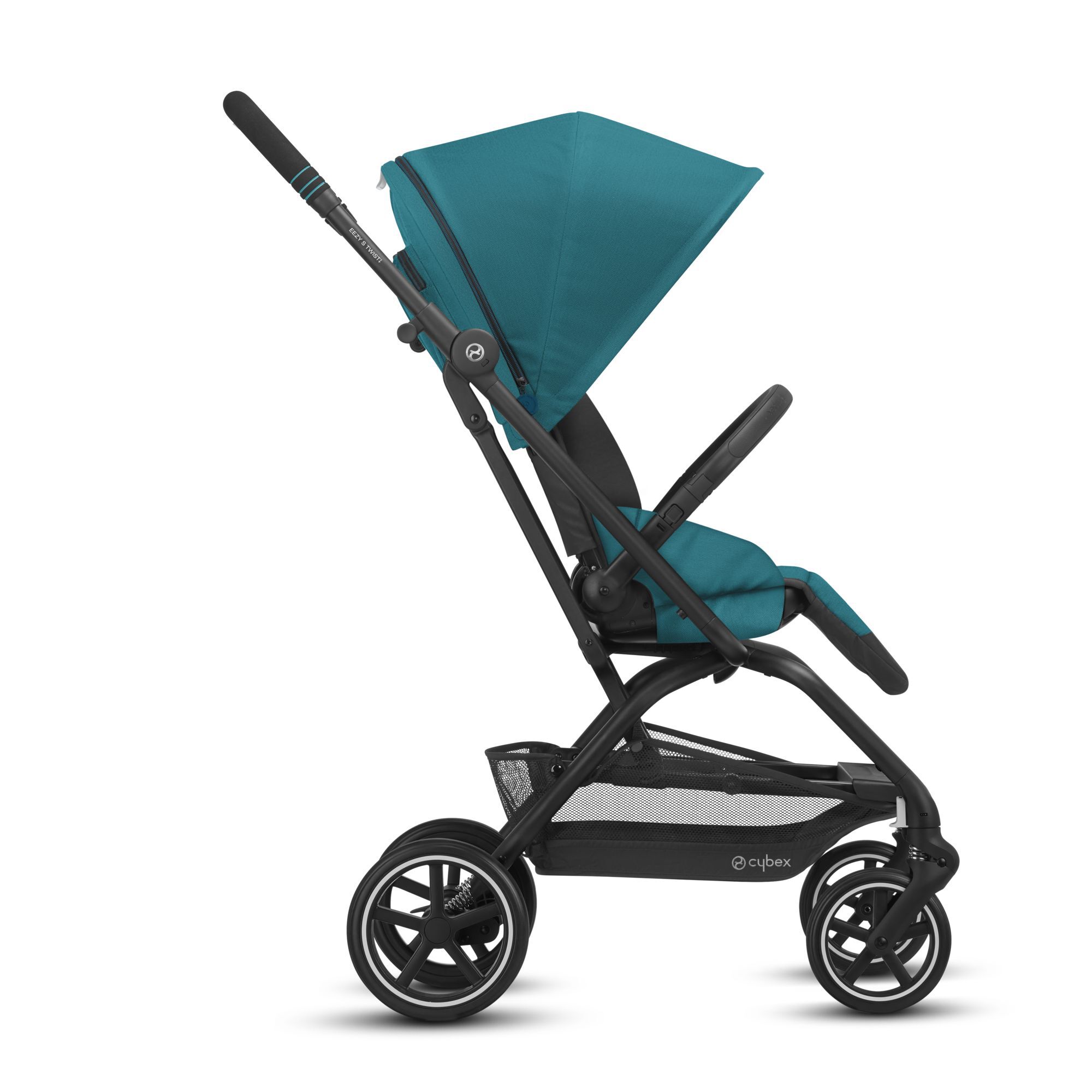 CYBEX Eezy S Twist+2 - River Blue (Black Frame) in River Blue (Black Frame) large-cybex-gb image number 2