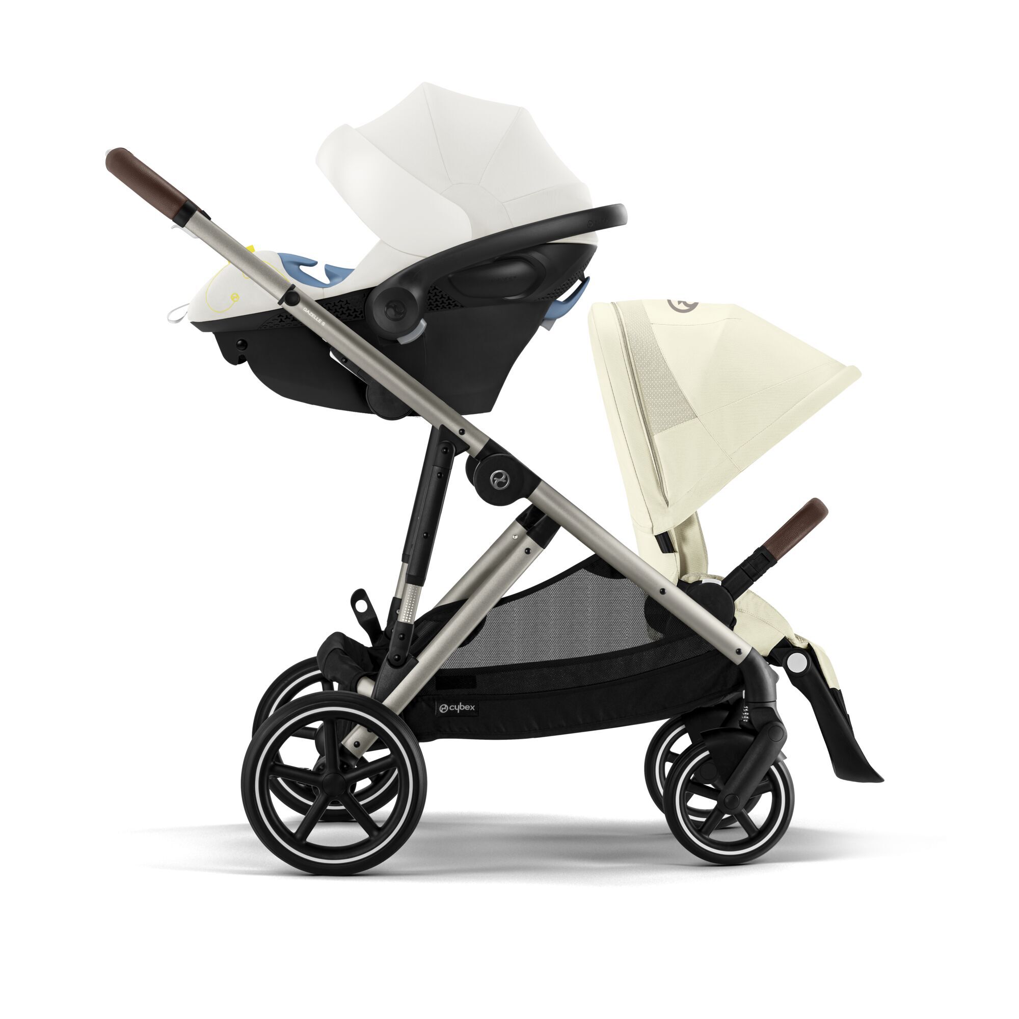 CYBEX Gazelle S - Seashell Beige (Taupe Frame) in Seashell Beige (Taupe Frame) large-cybex-ca image number 2