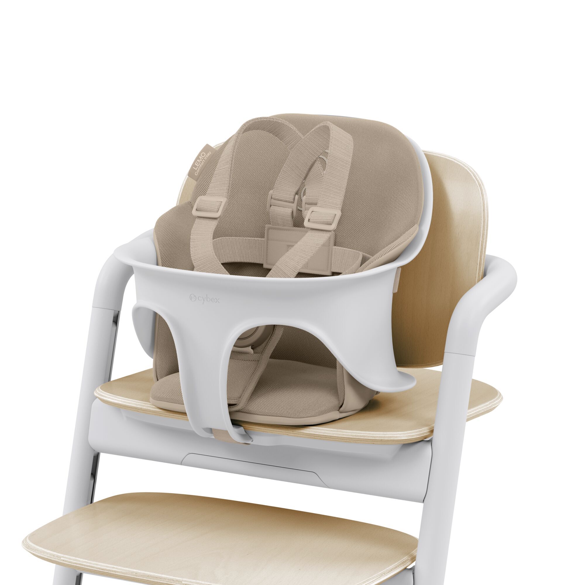 CYBEX Lemo Comfort Inlay - Almond Beige in Almond Beige large-cybex-us image number 1