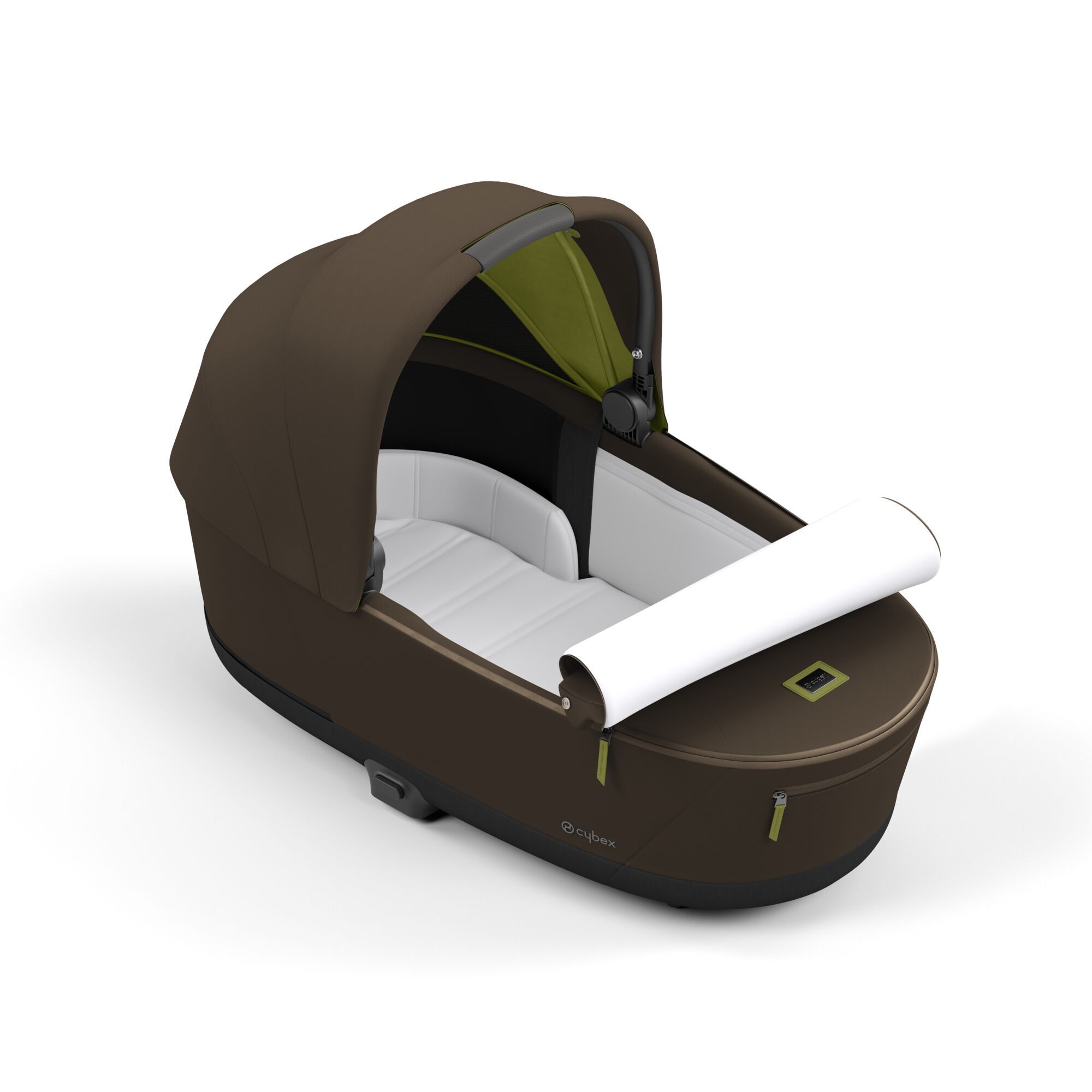 CYBEX Priam Lux Carry Cot - Khaki Green in Khaki Green large-cybex-au image number 2