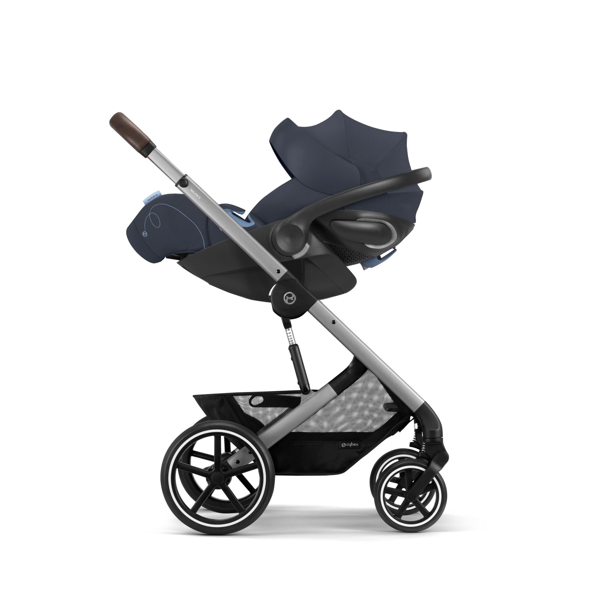CYBEX Balios S Lux - Ocean Blue (Silver Frame) in Ocean Blue (Silver Frame) large-cybex-us image number 4