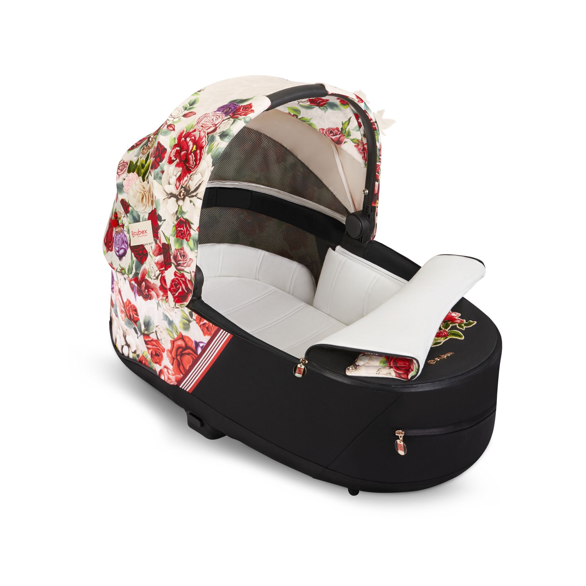 Mios Lux Carry Cot Babywanne&nbsp;&ndash; Spring Blossom Light - Image 2