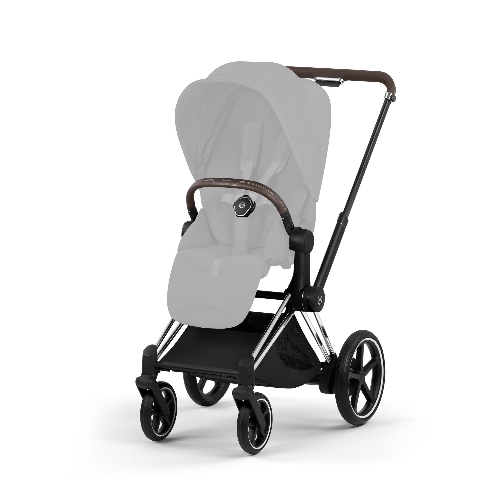 CYBEX e-Priam Frame Style - Chrome in Chrome large-cybex-us