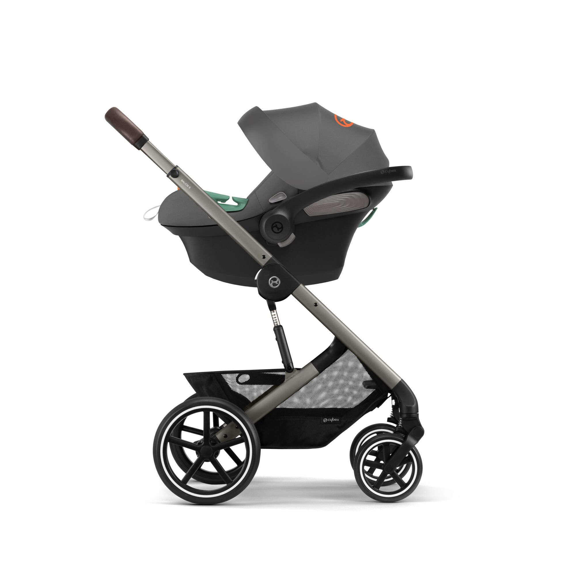 CYBEX Balios S Lux - Lava Grey (Silver Frame) in Lava Grey (Silver Frame) large-cybex-gb image number 4