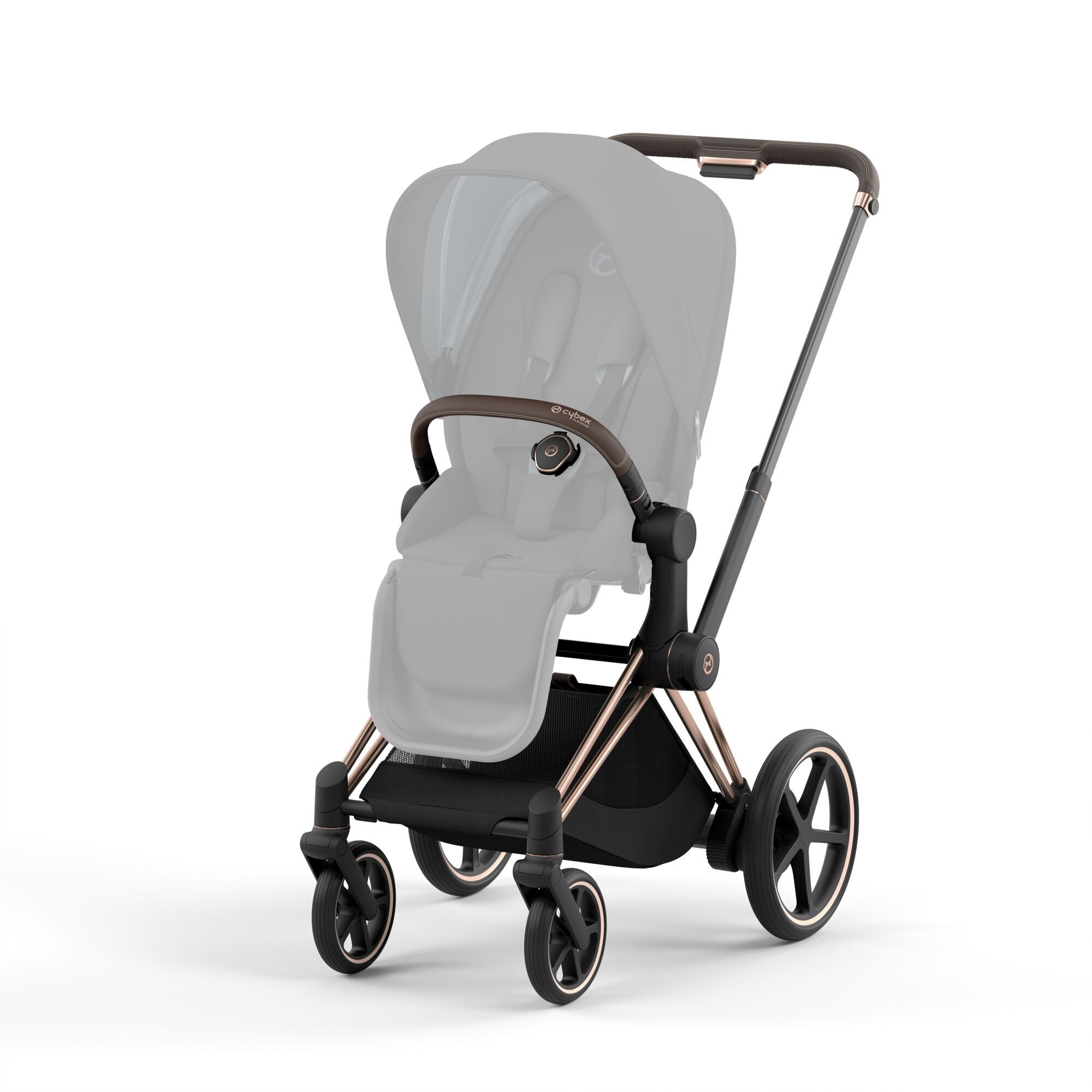 CYBEX e-Priam Frame - Rosegold in Rosegold large-cybex-au image number 2