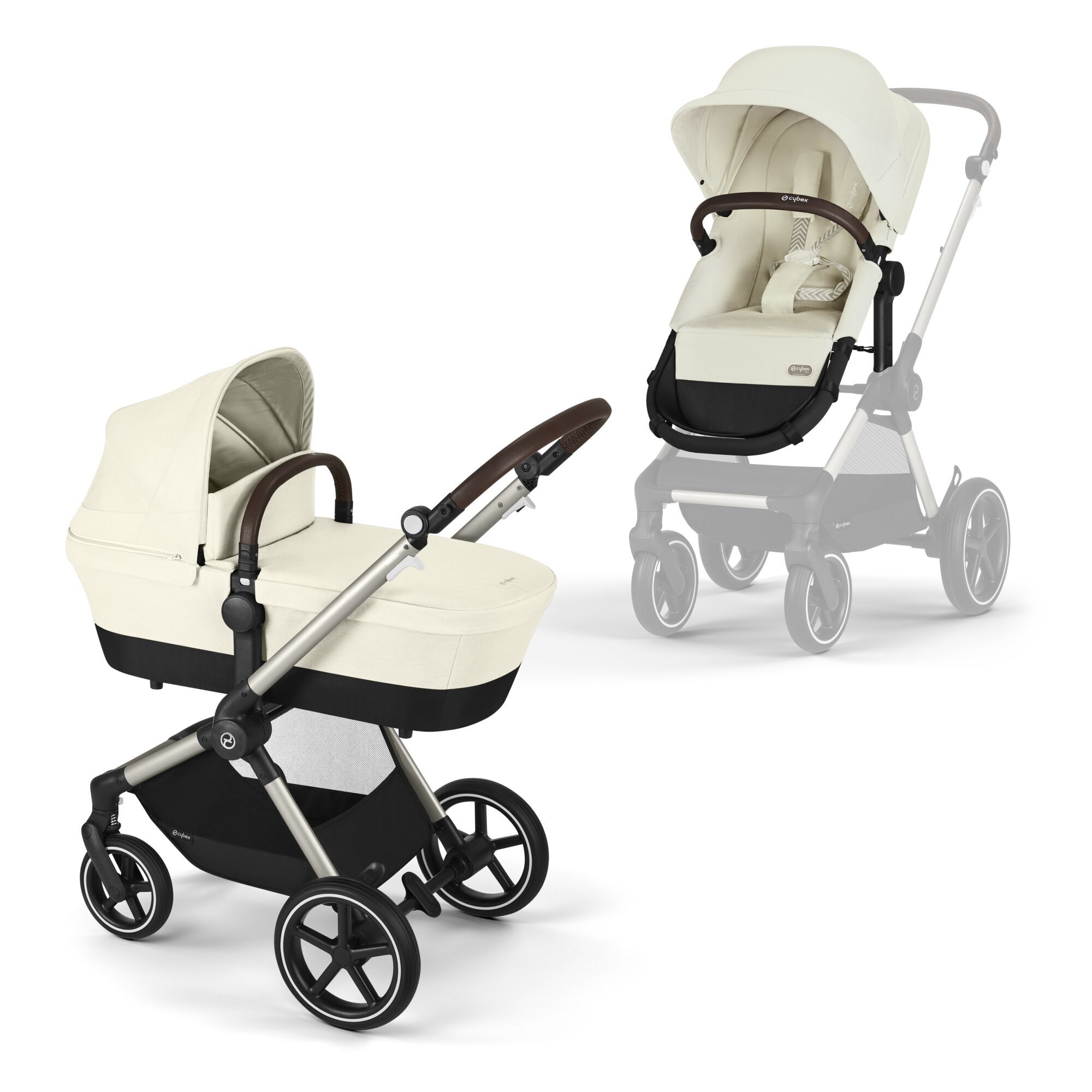 CYBEX Eos Lux - Seashell Beige in Seashell Beige (Taupe Frame) large-cybex-us image number 1