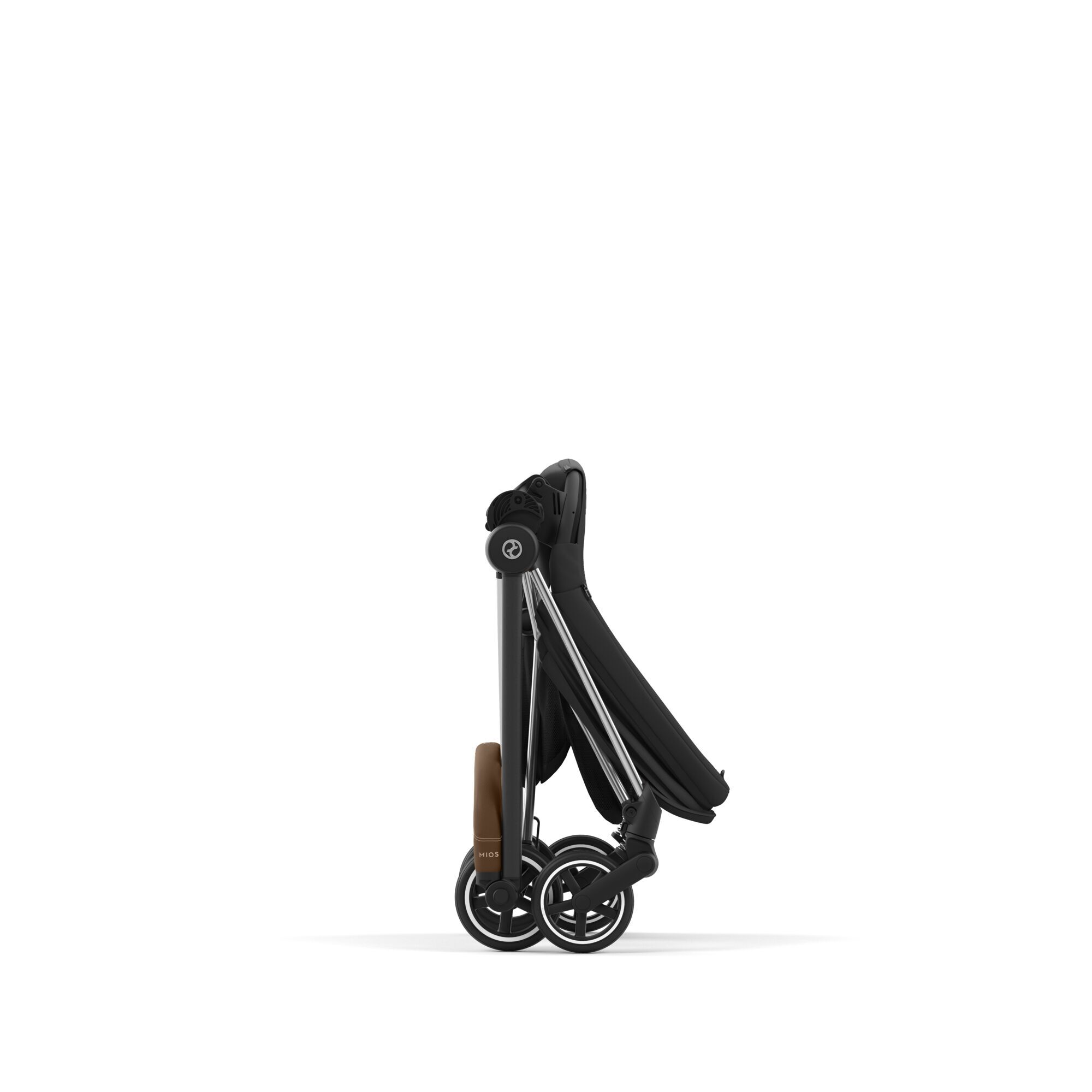 CYBEX Mios Frame - Chrome With Brown Details in Chrome With Brown Details large-cybex-imea image number 7