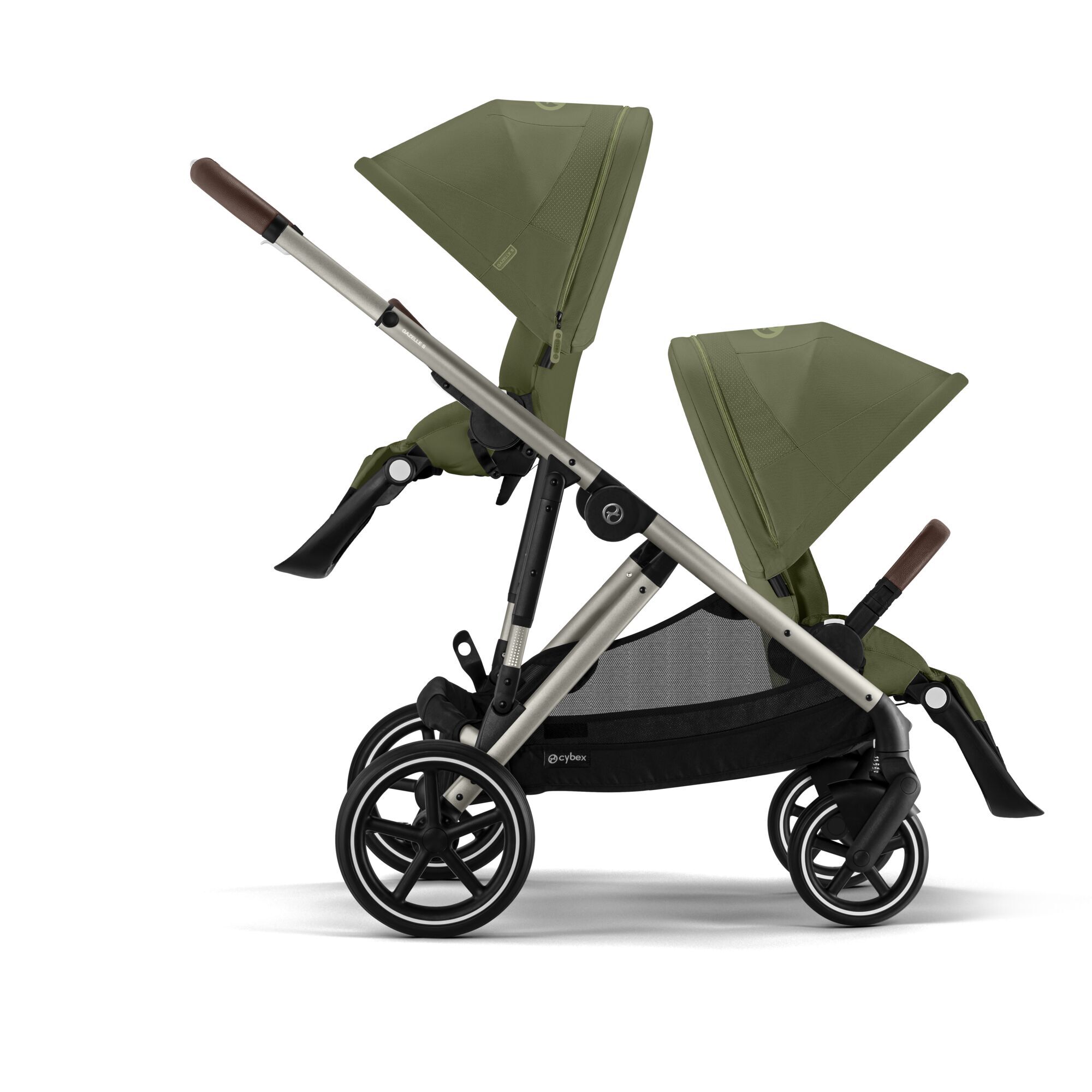 CYBEX Gazelle S - Moss Green in Moss Green (Taupe Frame) large-cybex-neu image number 4