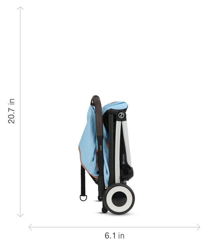 Dimensions – Folded (most compact)