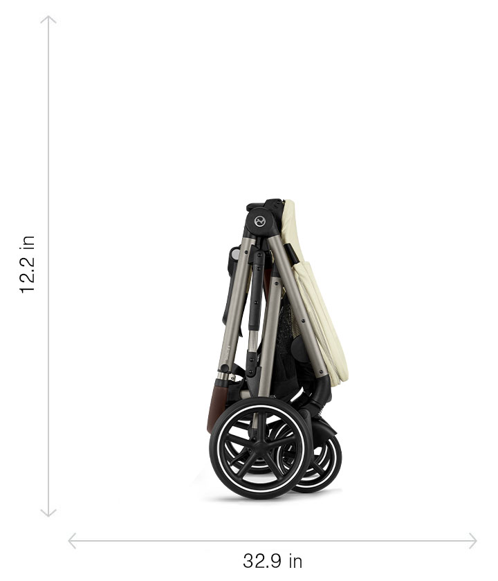 Dimensions – Folded (most compact)