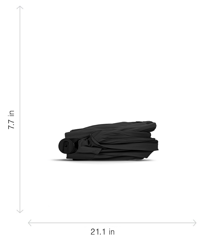 Dimensions - Folded (most compact)